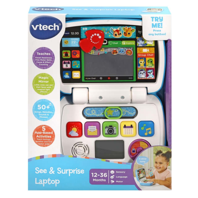 VTech See and Surprise Laptop Kmart