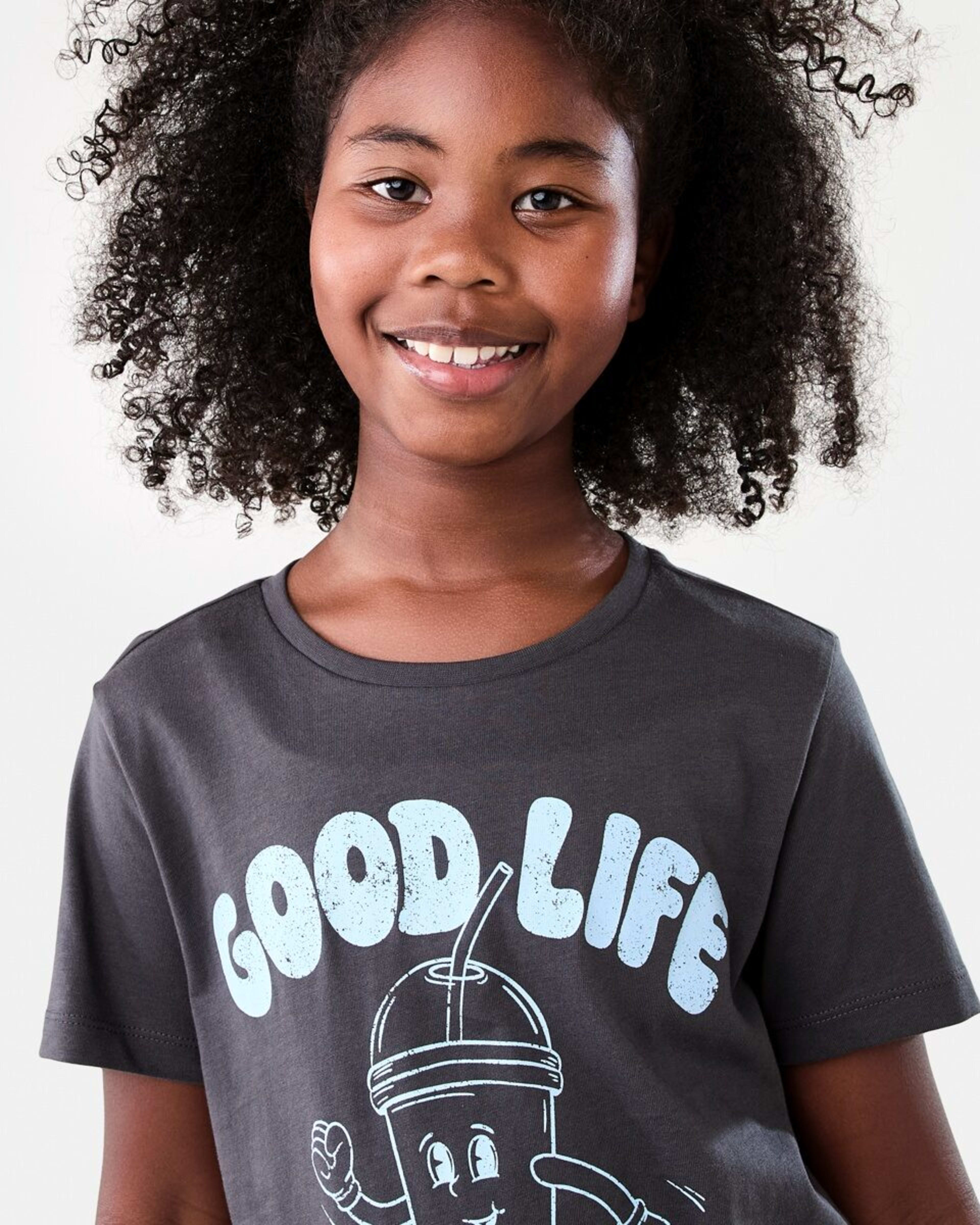 3 Short Sleeve Print T-shirt GOOD LIFE DRINK NINE IRON, 3 of 6