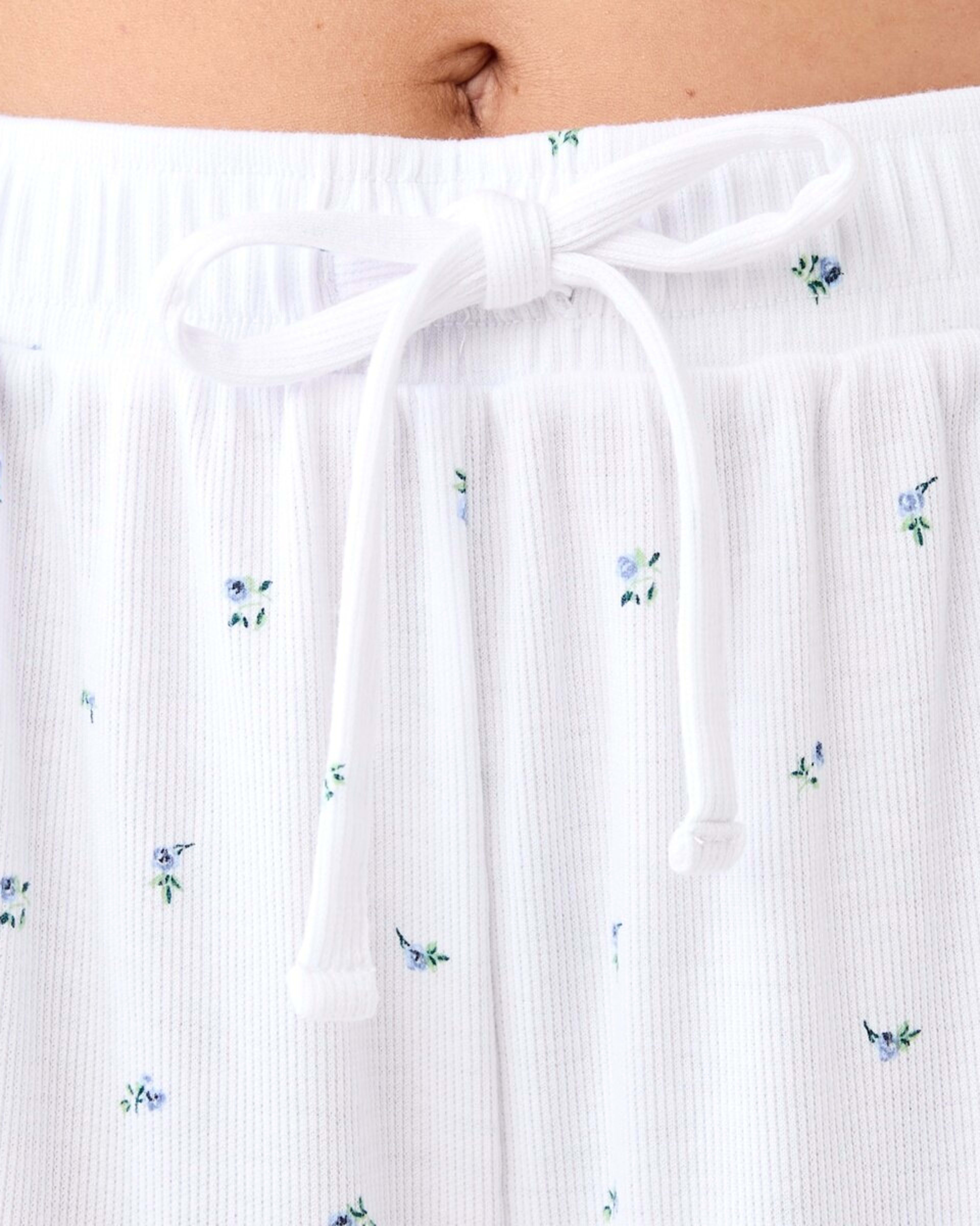 4 Rib Wide Leg Comfort Pants Sm Ditsy W, 4 of 6