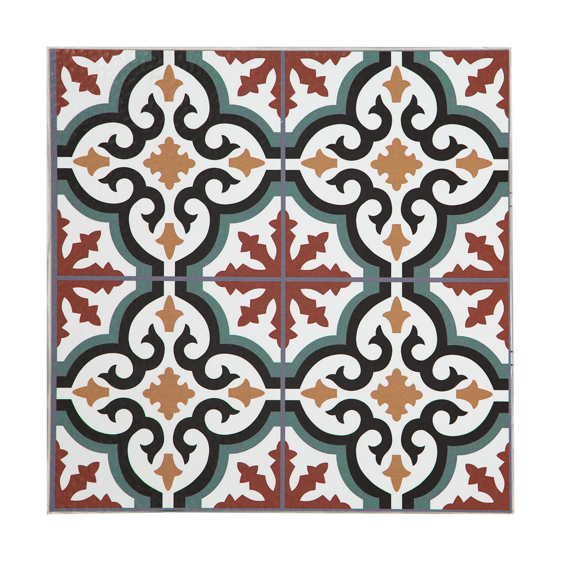 8 Pack Vinyl Floor Tiles Patterned Kmart