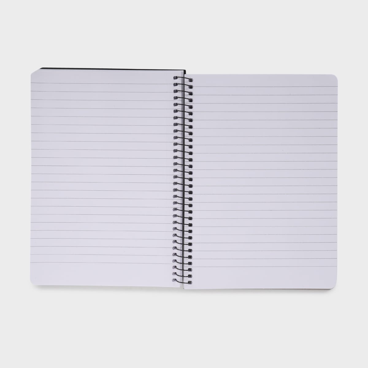 A5 Spiral Notebook Black Kmart