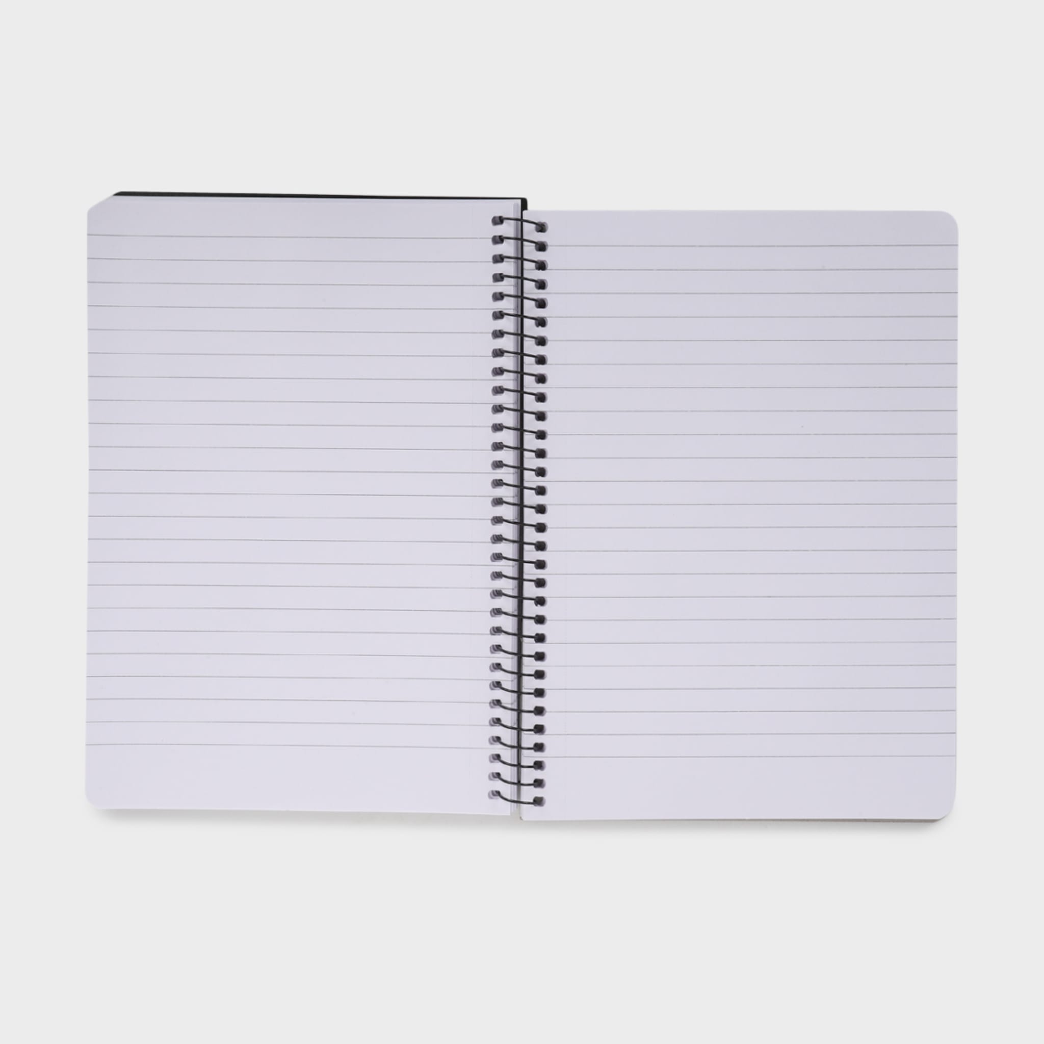 A5 Spiral Notebook Black Kmart