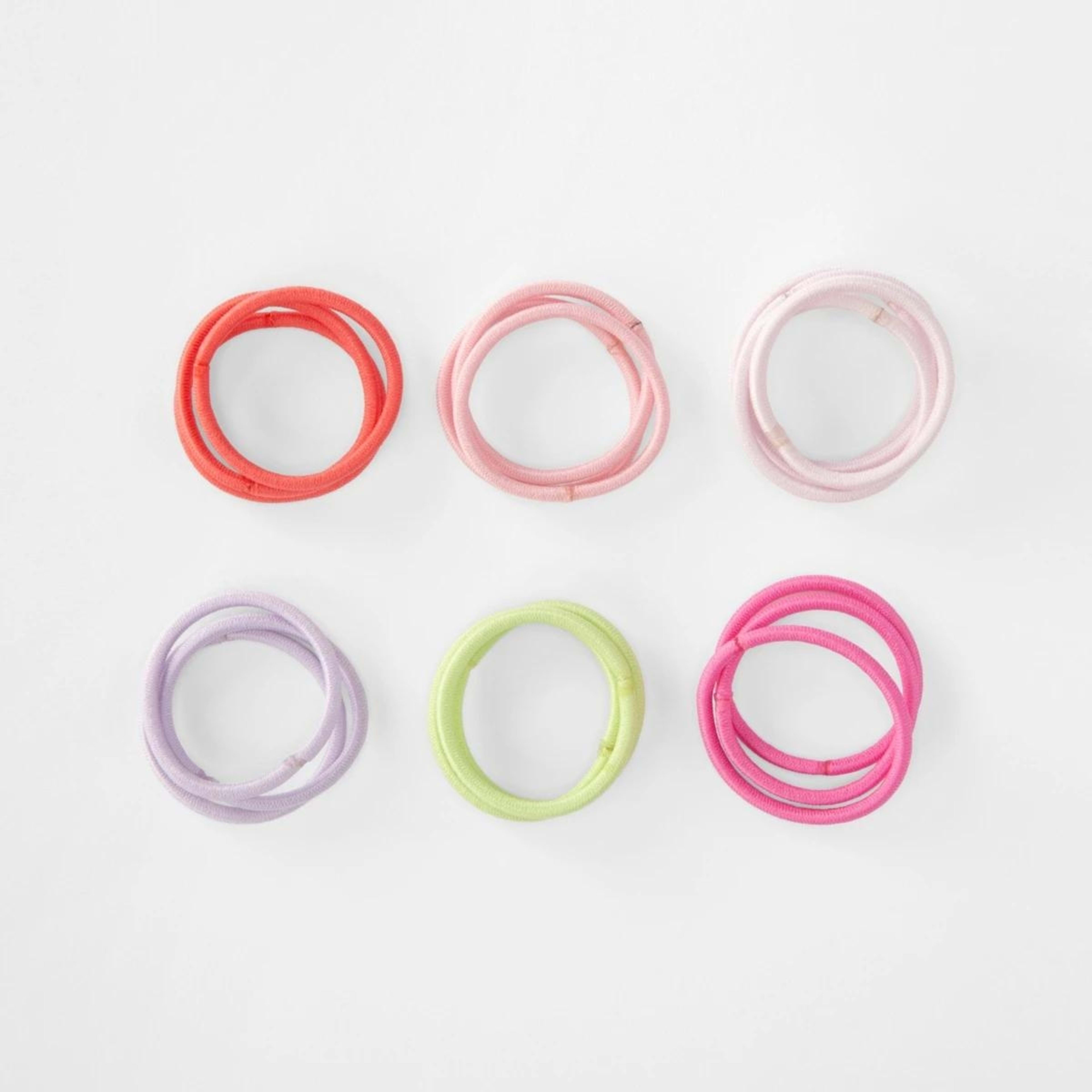 1 OXX Haircare 18 Pack Small Thin Hair Elastics, 1 of 3