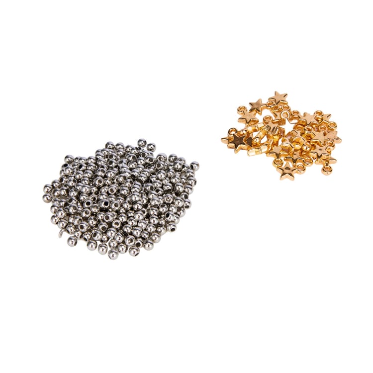 Make Your Own Charms and Beads Necklace and Bracelets Set Kmart