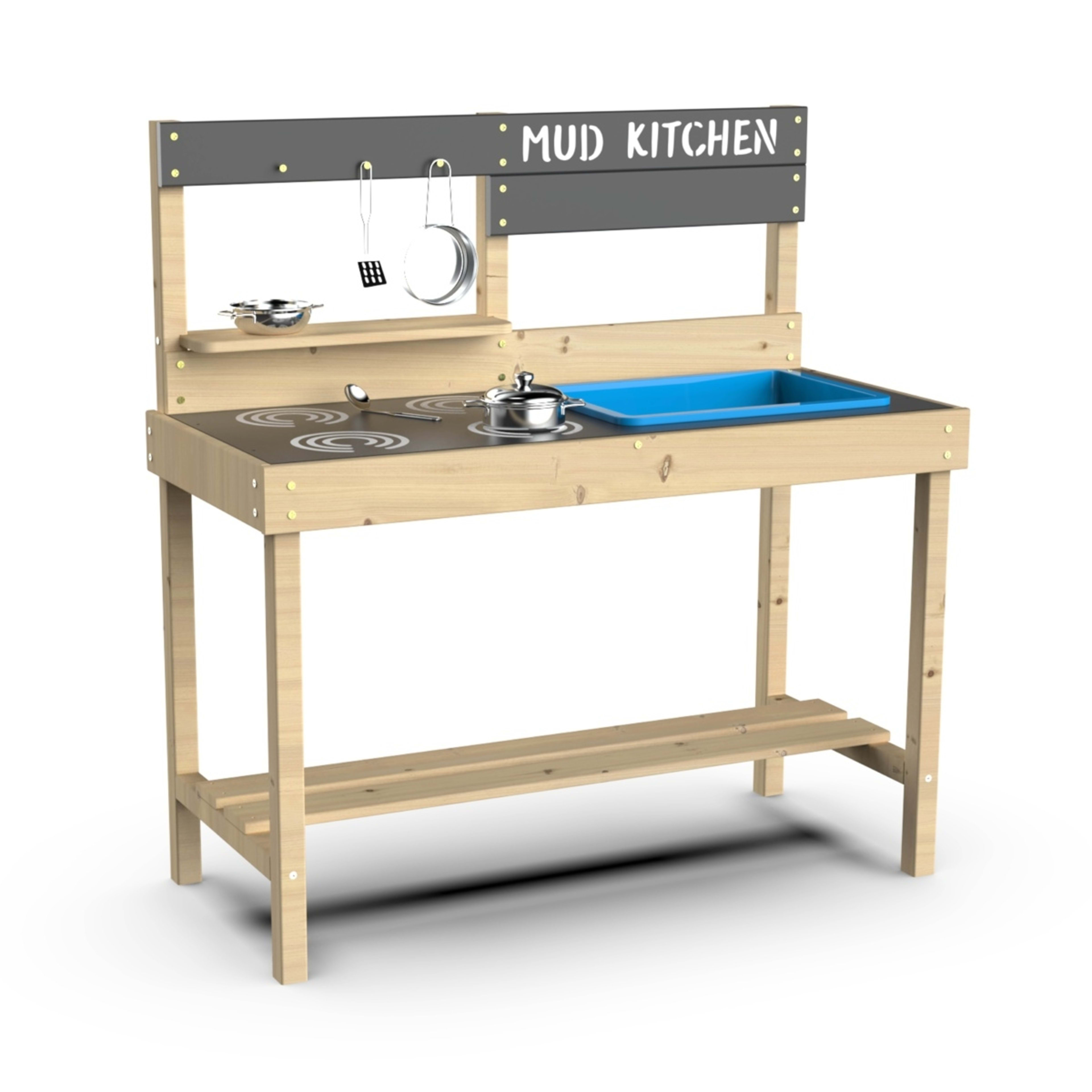 Wooden Mud Kitchen Playset Kmart