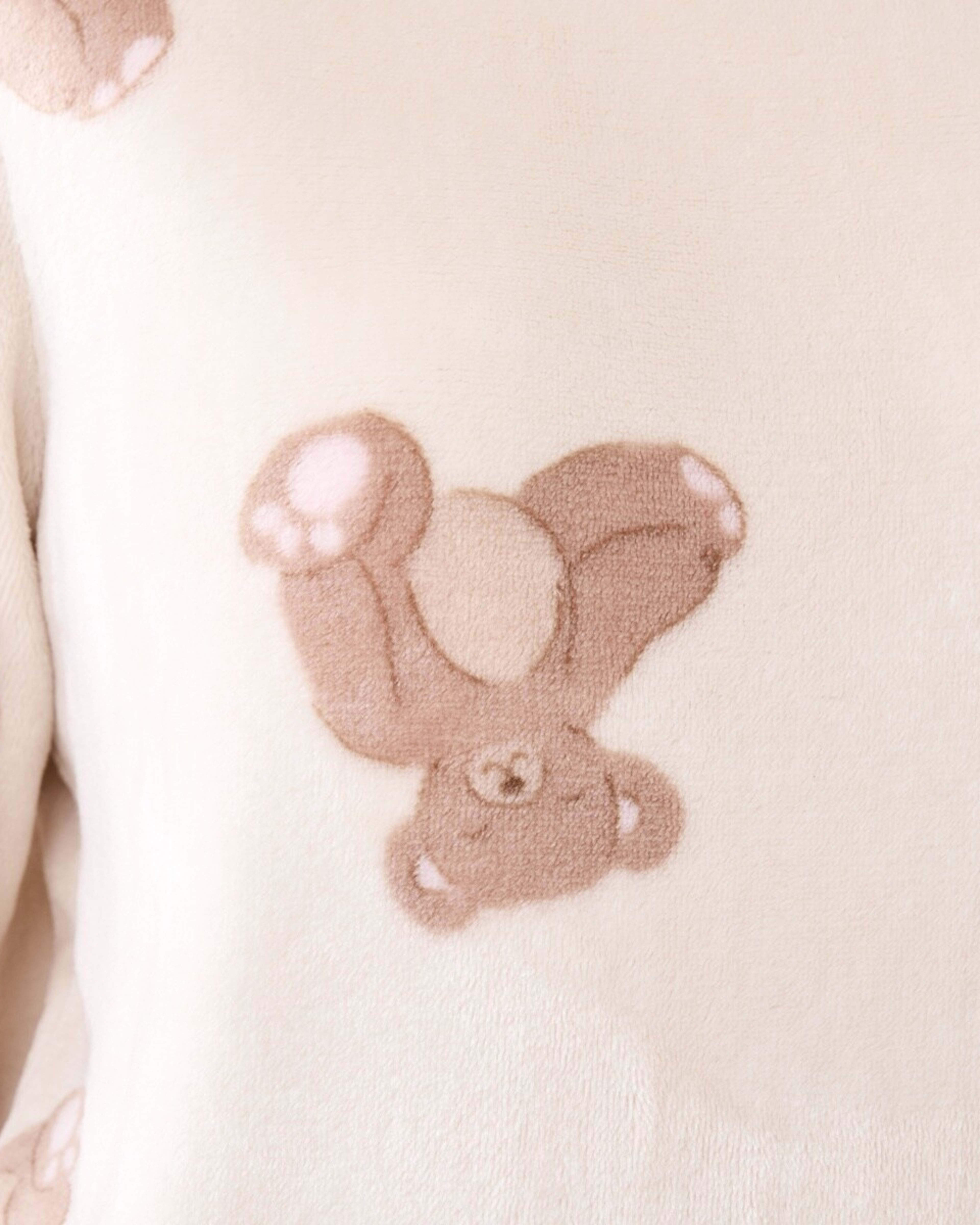 6 Fleece Top and Pants Pyjama Set Teddy Bear, 6 of 7