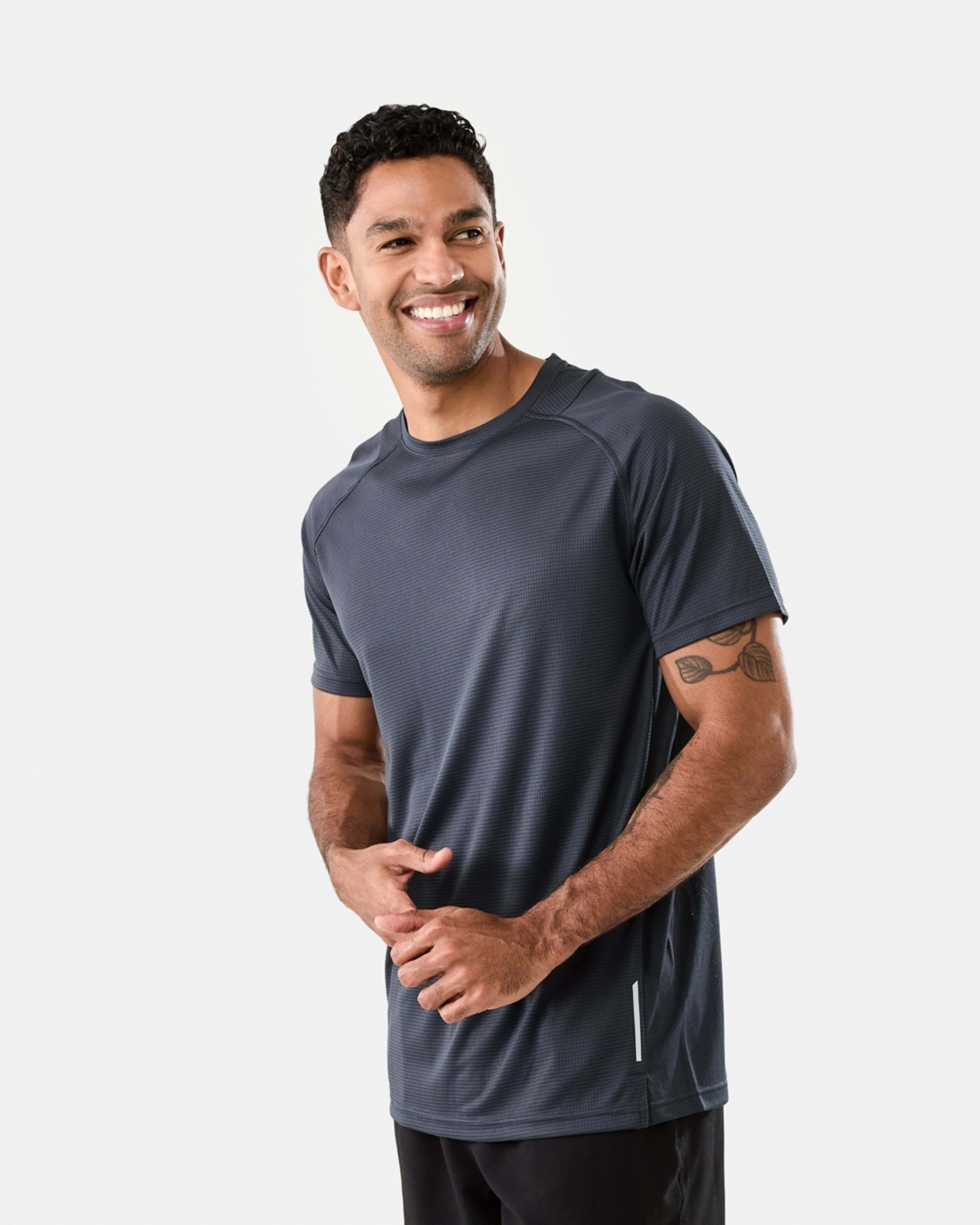 2 Active Mens Performance T-shirt NAVY CORE, 2 of 5