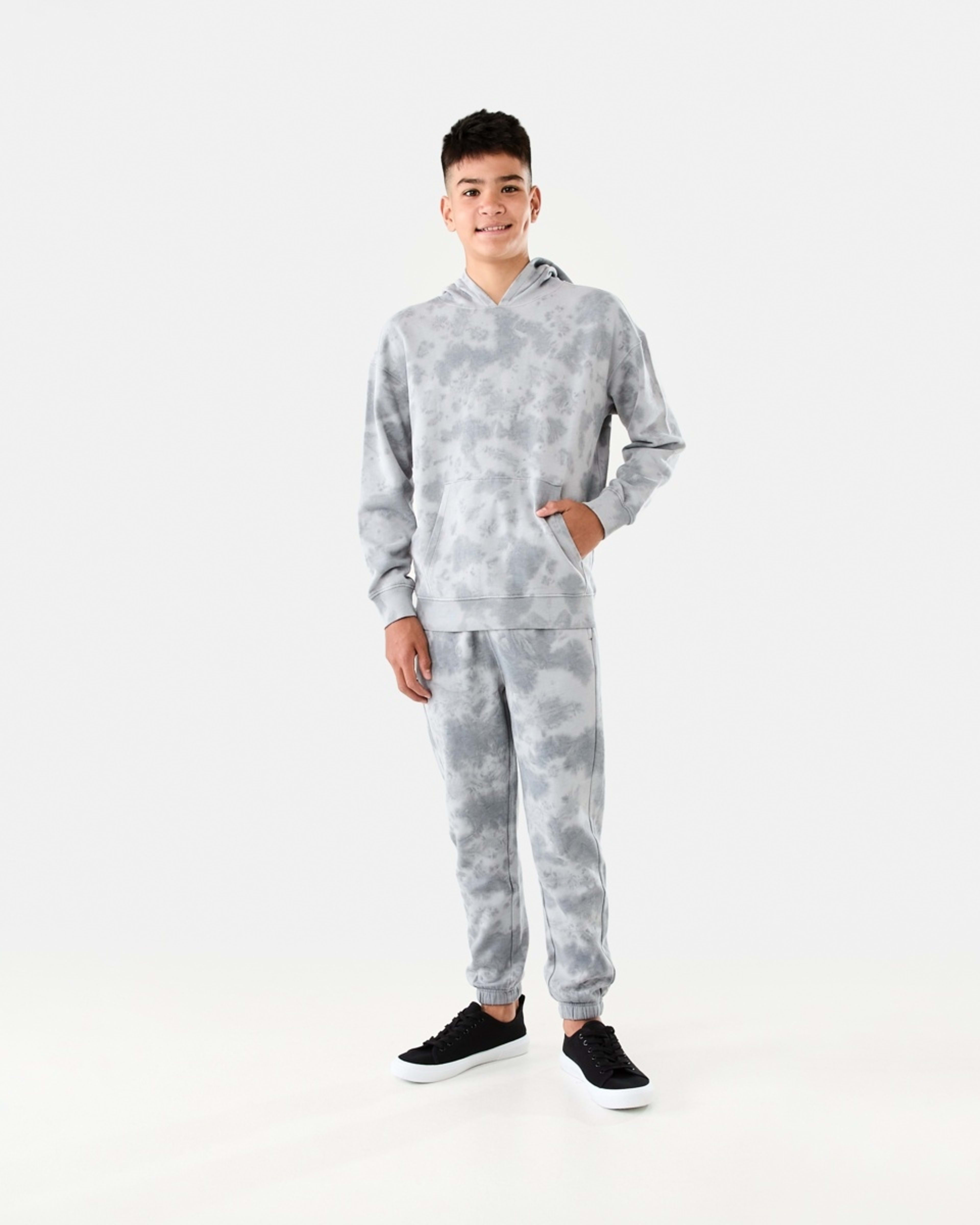 5 Washed Trackpants Space Grey Tie Dye, 5 of 8