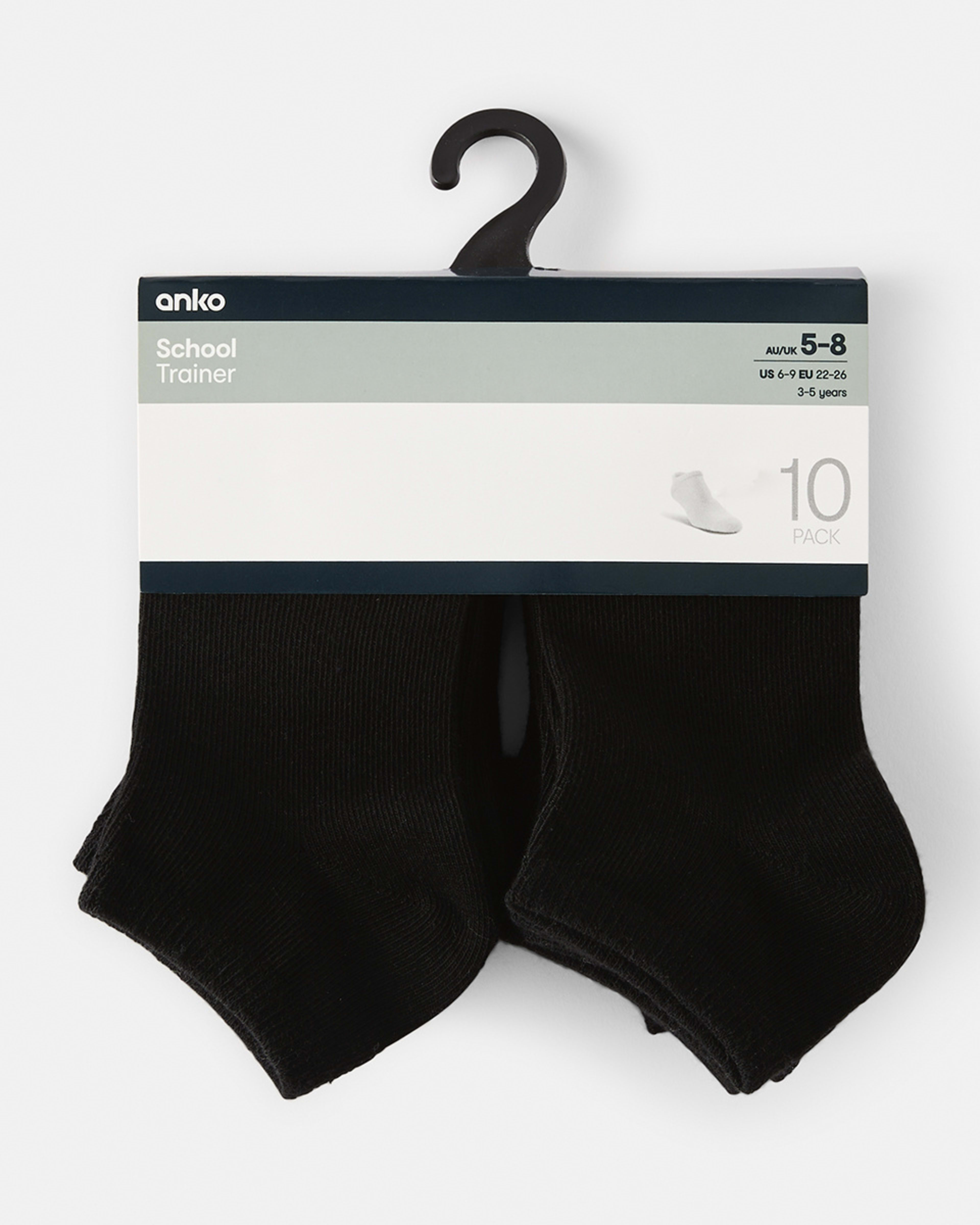 10 Pack School Trainer Socks Kmart NZ