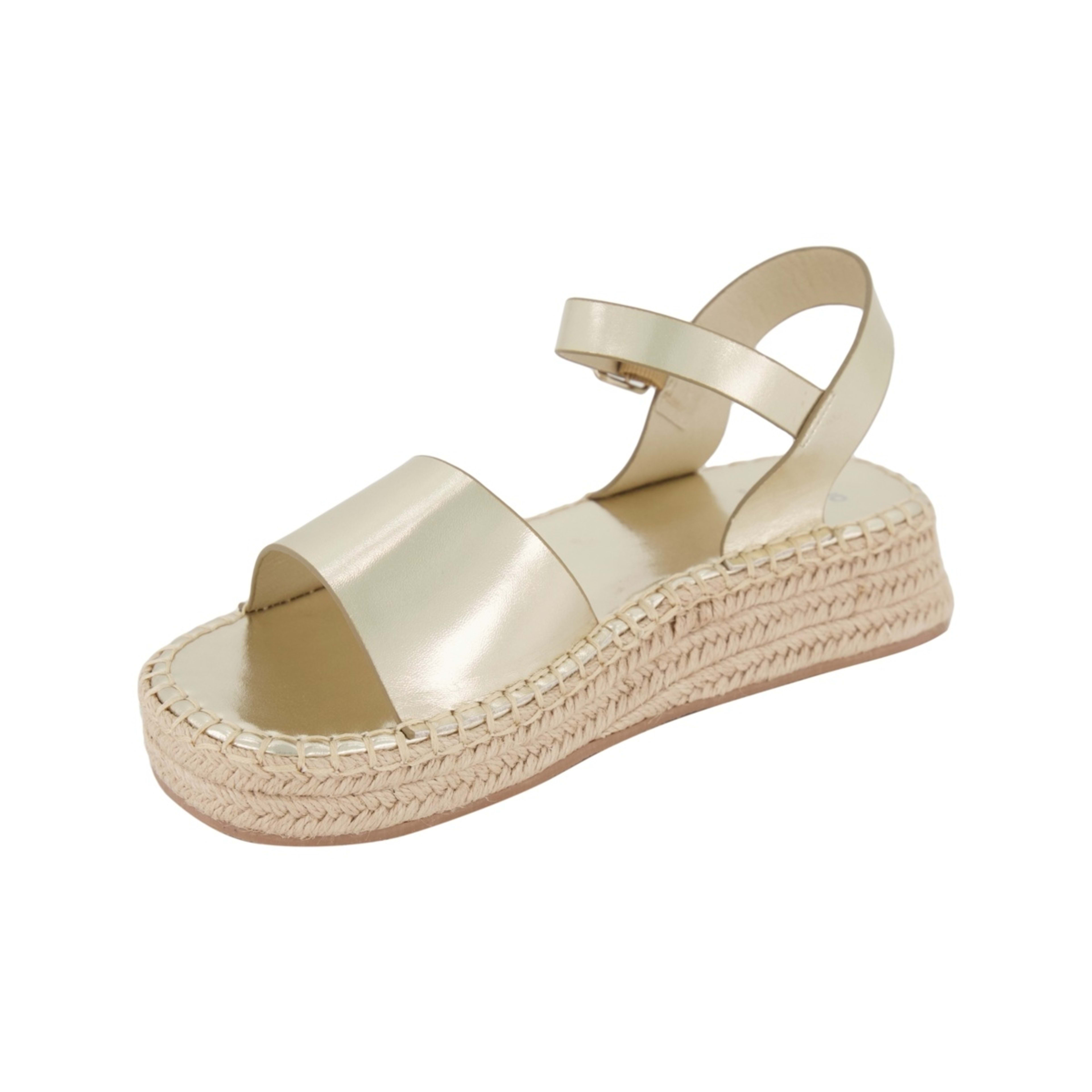 3 Senior Wedge Sandals Gold, 3 of 5