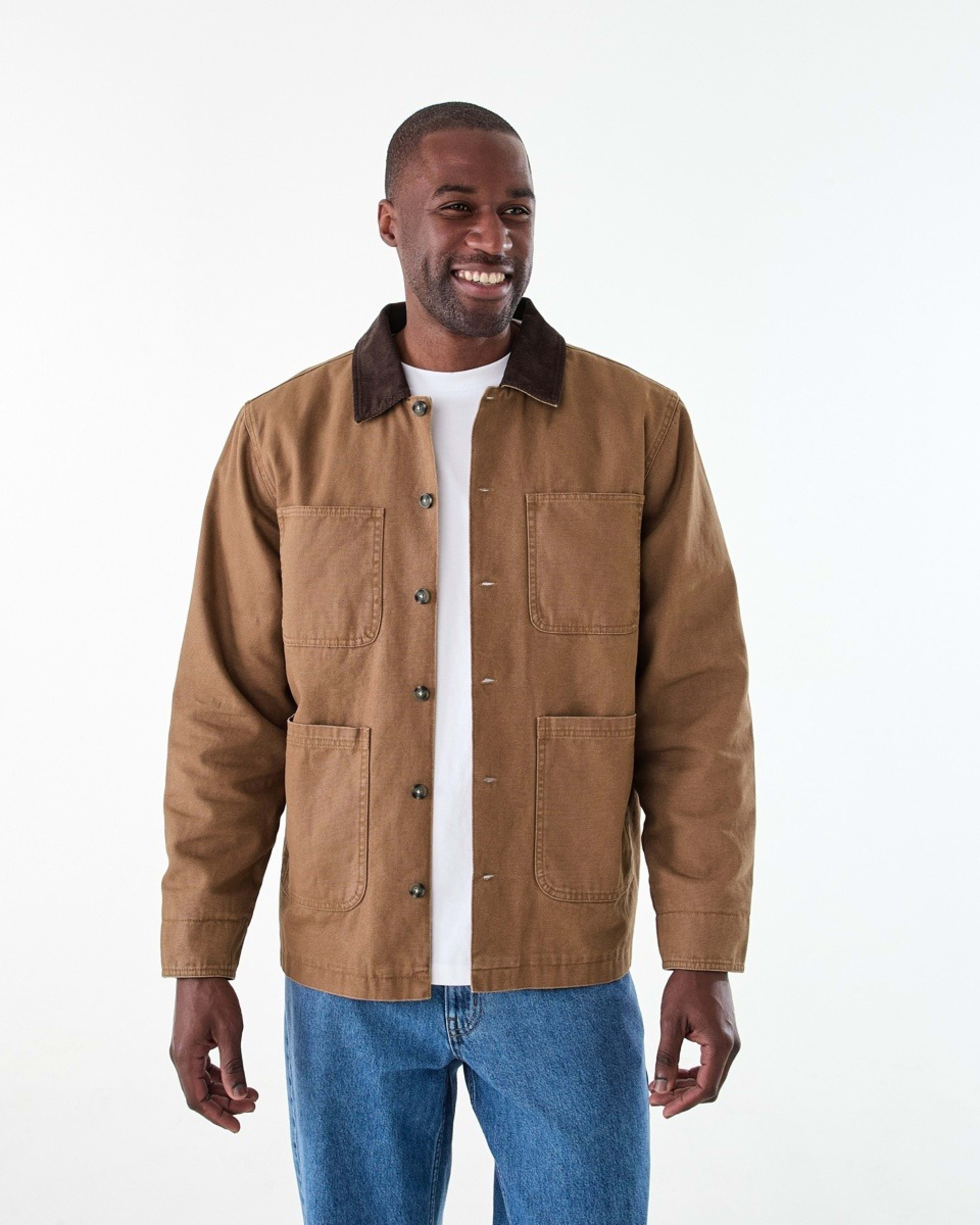 1 Utility Jacket Coco Brown, 1 of 9