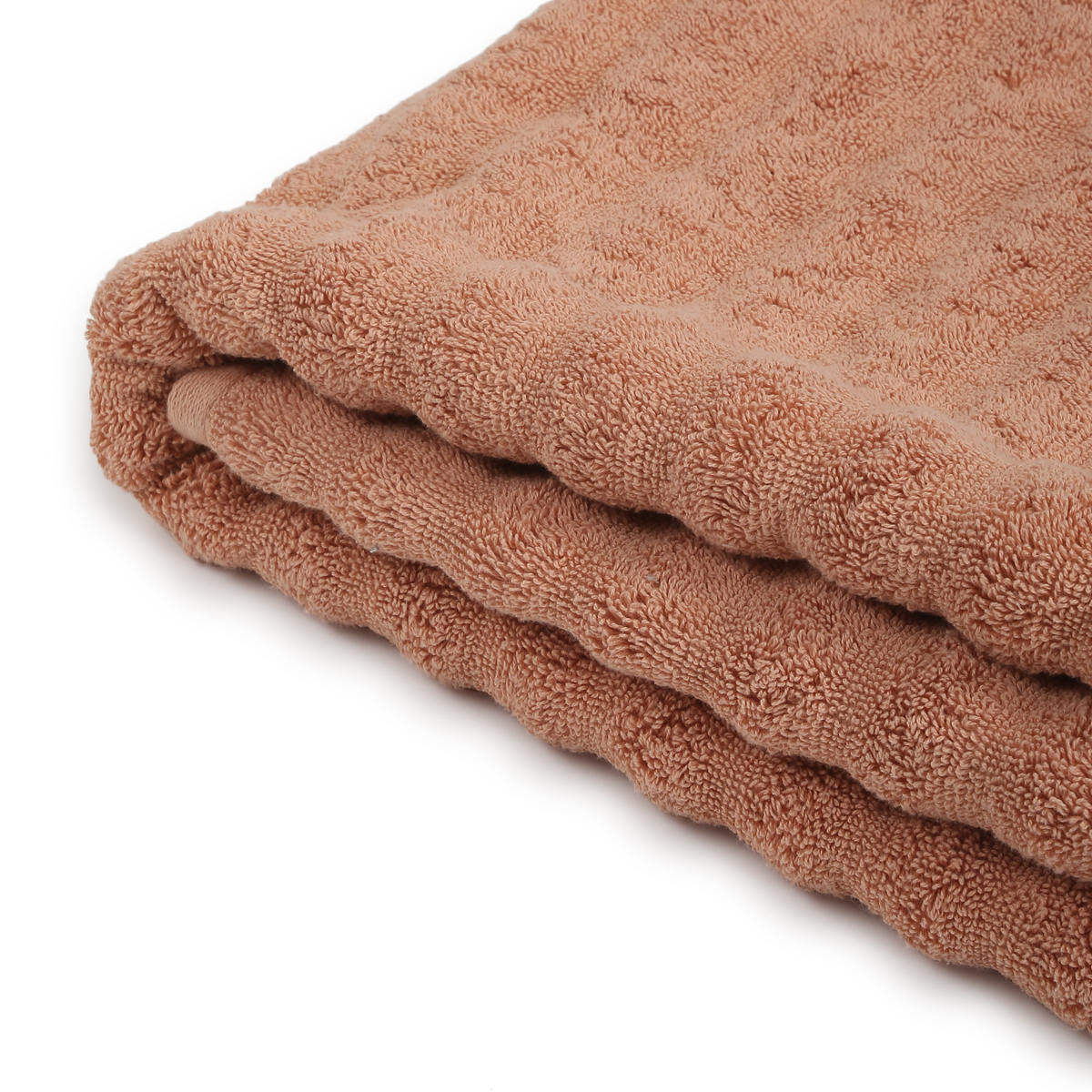 Thick Ribbed Australian Cotton Bath Sheet - Sunset - Kmart