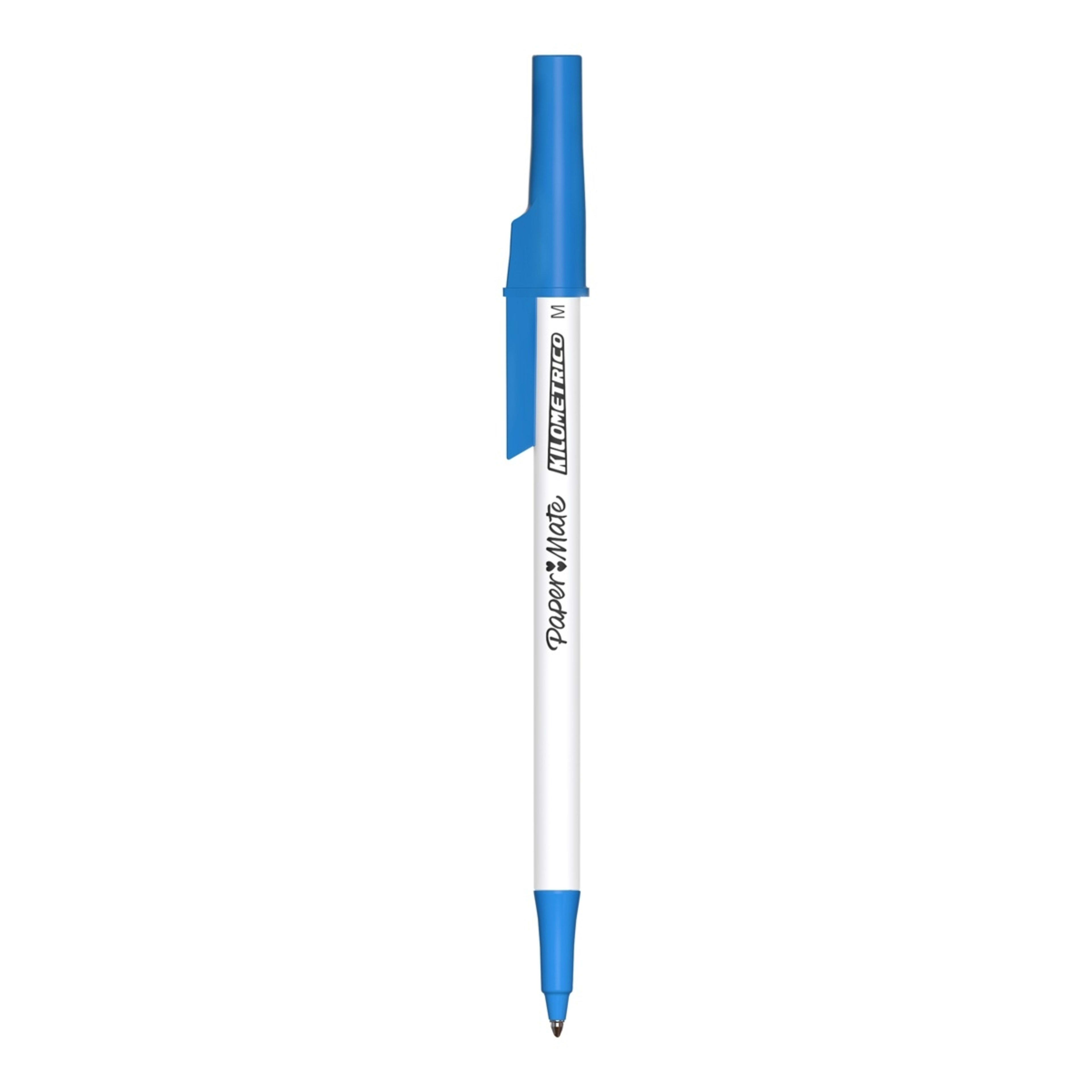 4 10 Pack Paper Mate Kilometrico Ballpoint Pens - Multi Colour, 4 of 7