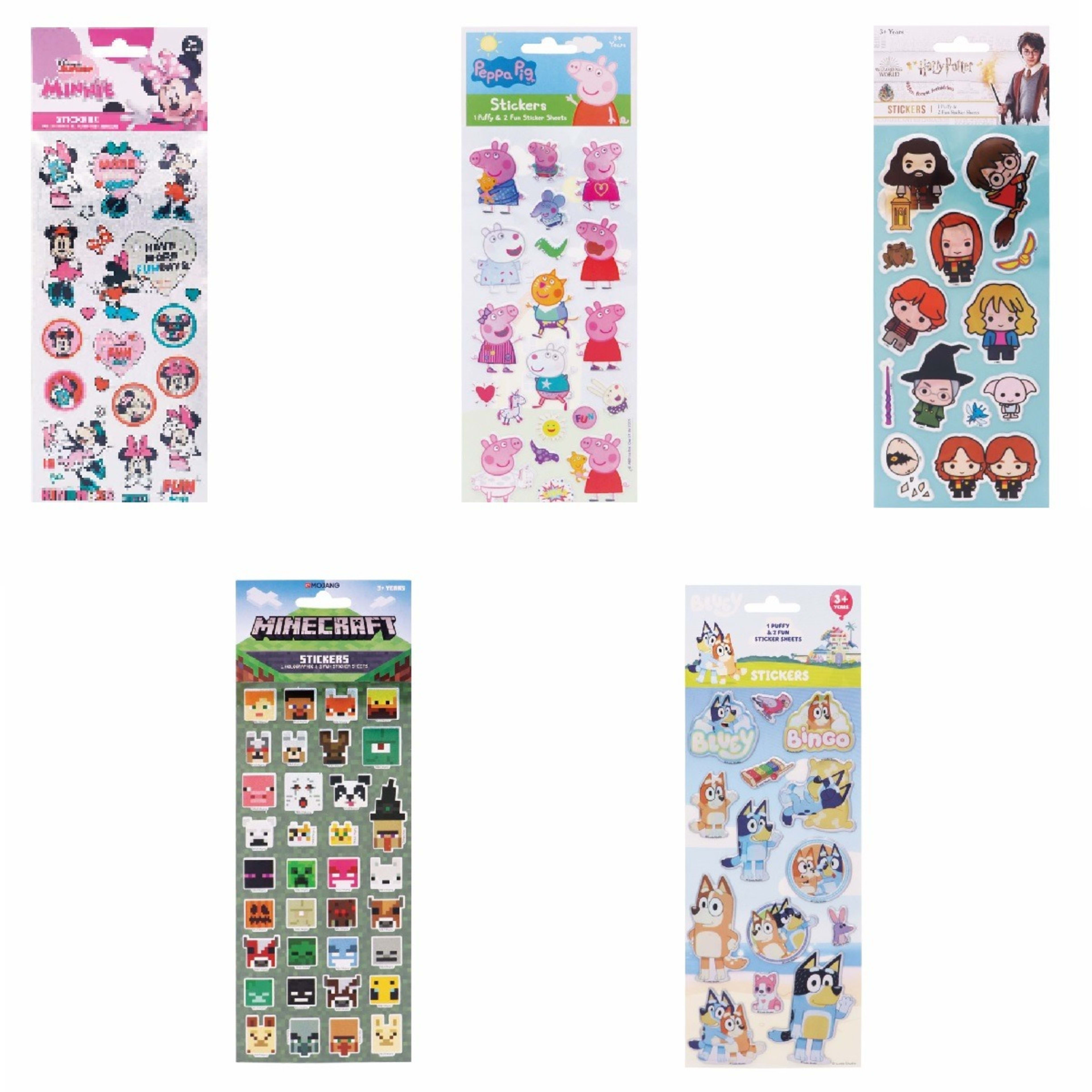 3 Pack Stickers Assorted Kmart