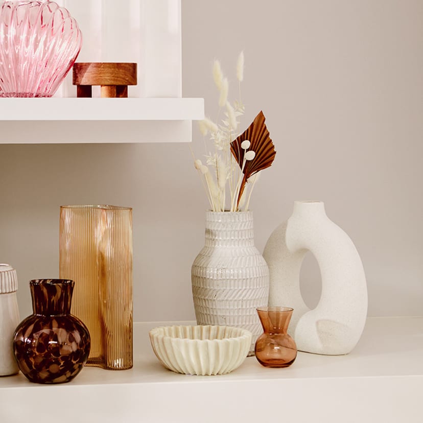 Large Circle Cut Out Vase Kmart