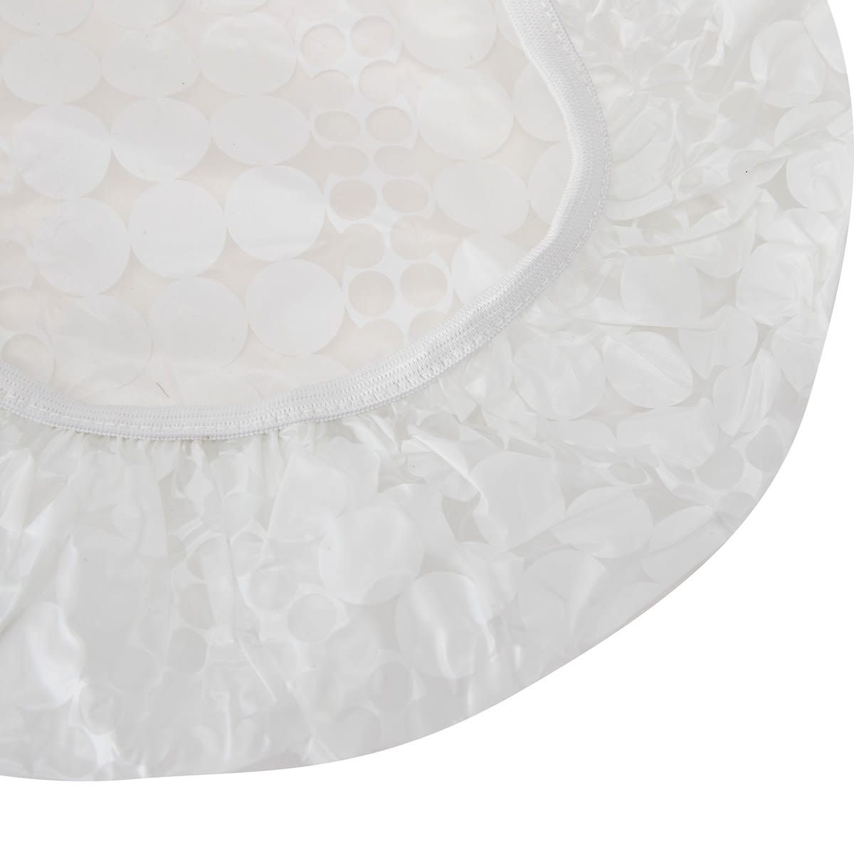 2 Pack White Shower Caps Kmart