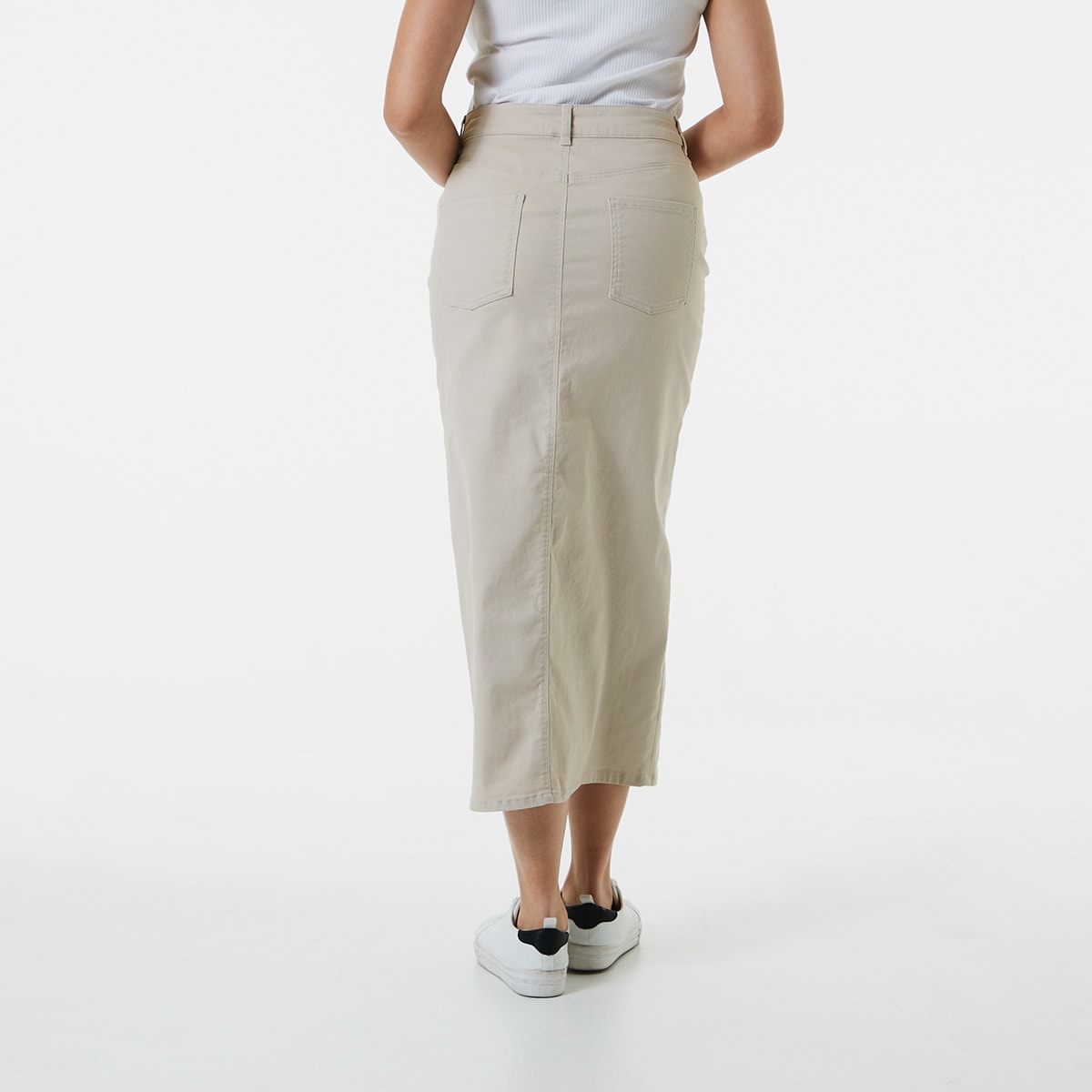 Denim Midi Skirt Kmart