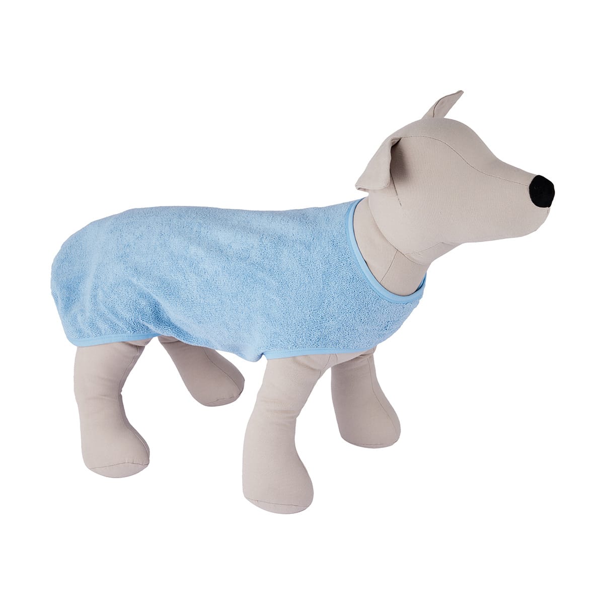 Pet Bathrobe Medium Blue