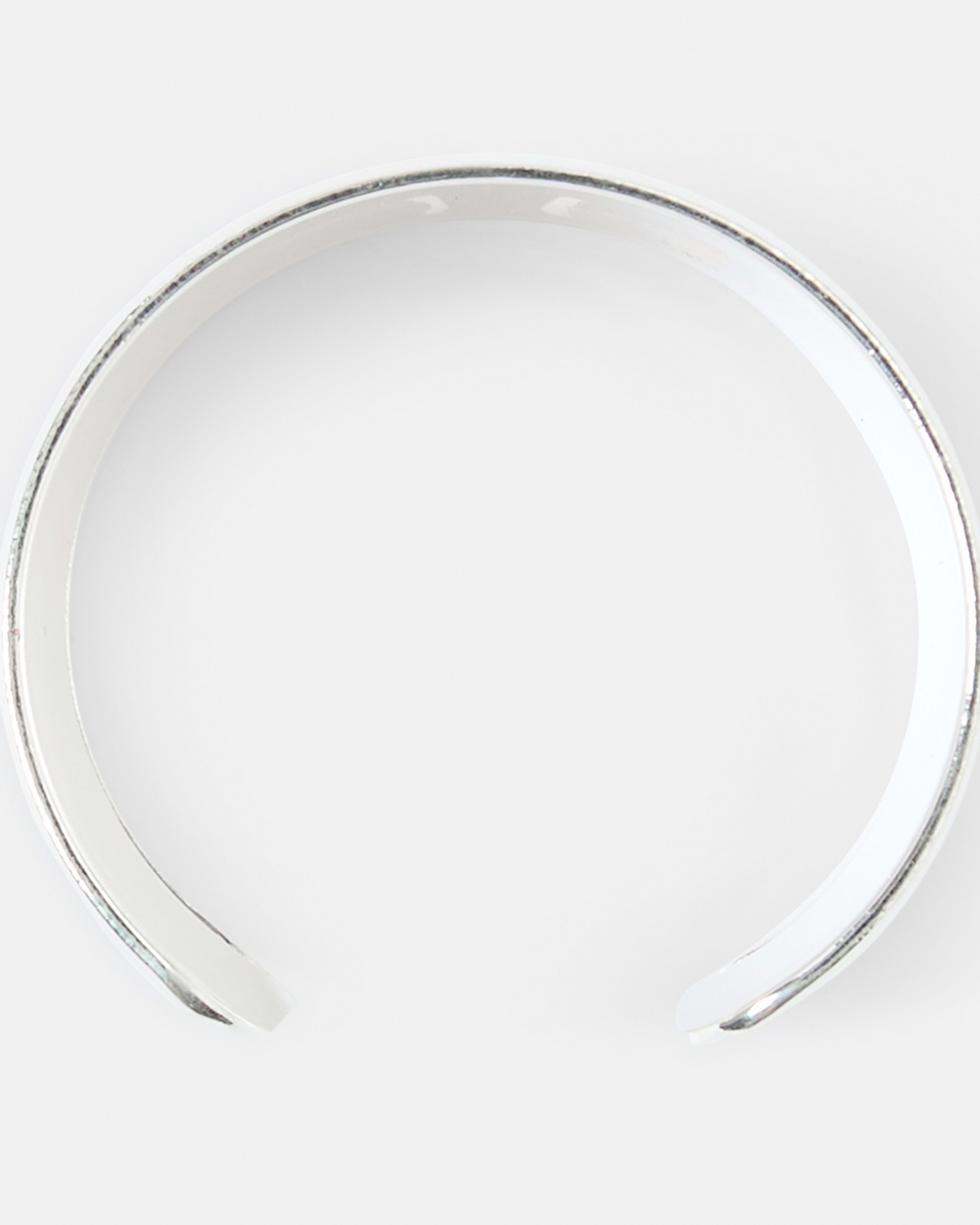 2 Chunky Bangle Silver, 2 of 5
