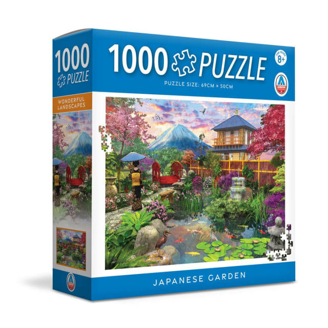 1000 Piece Arrow Wonderful Landscapes Puzzle Assorted Kmart