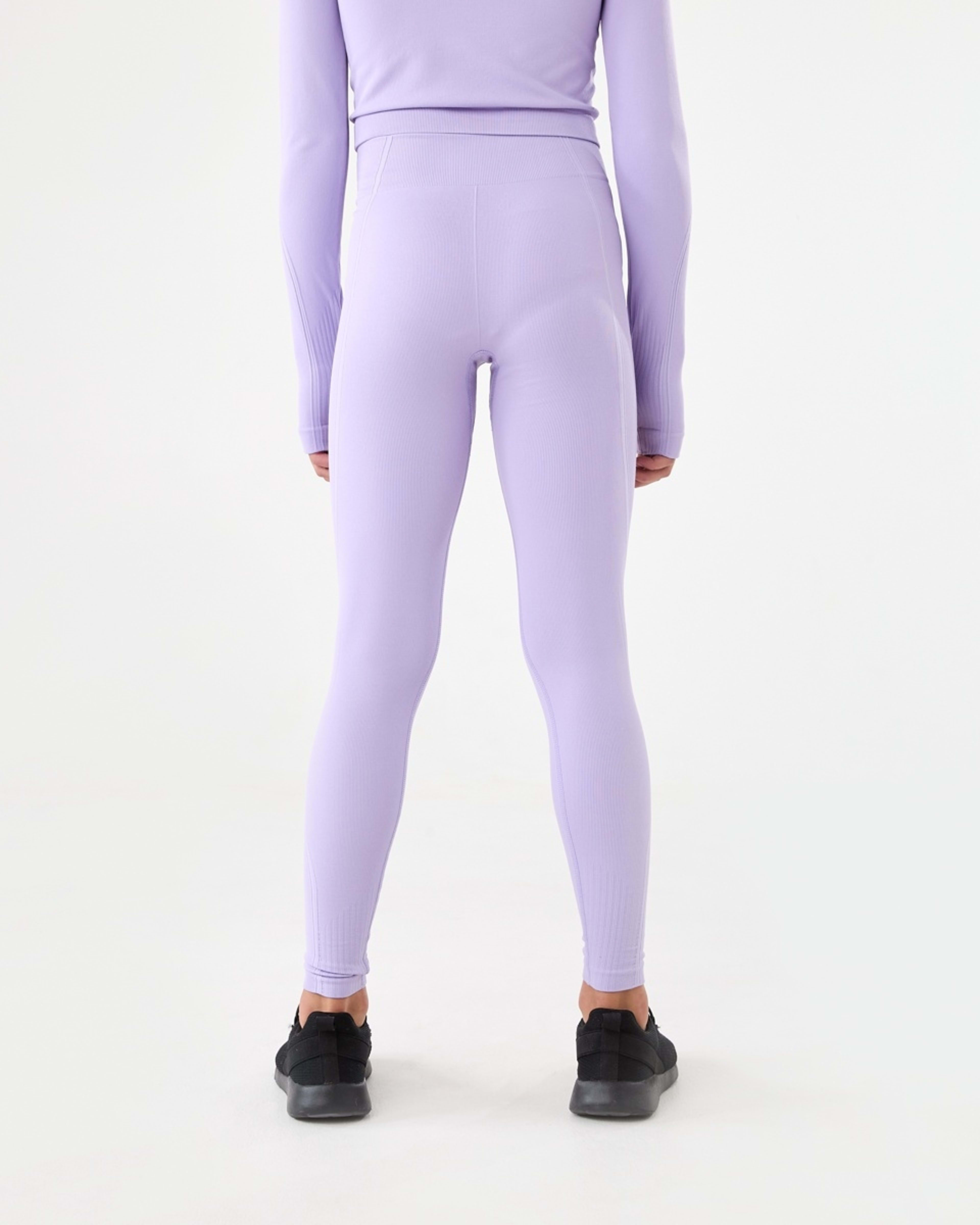 2 Active Kids Seamfree Leggings Ptl Purple, 2 of 7