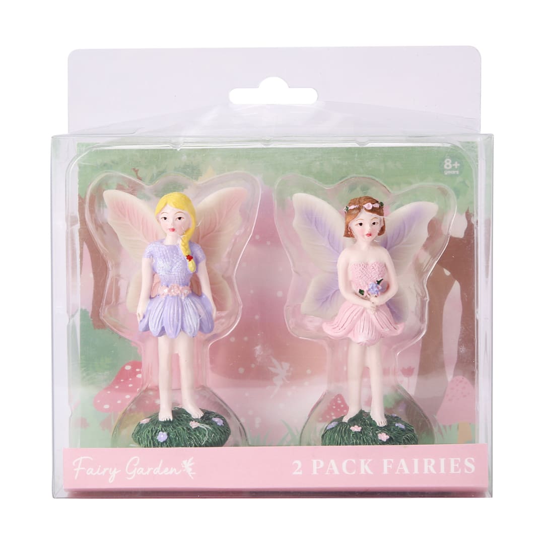 2 Pack Fairy Garden Fairies Kmart