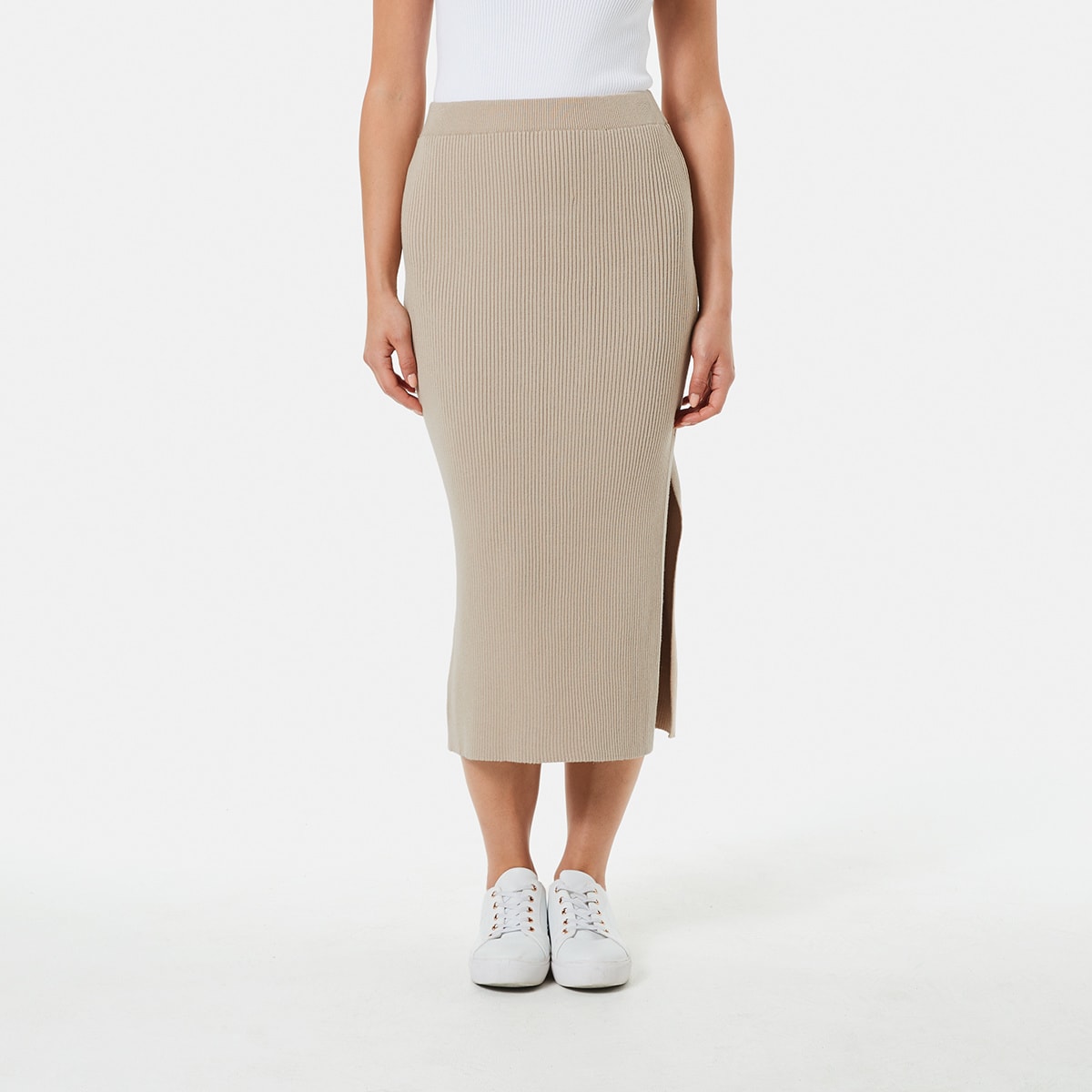 Rib Column Skirt - Kmart