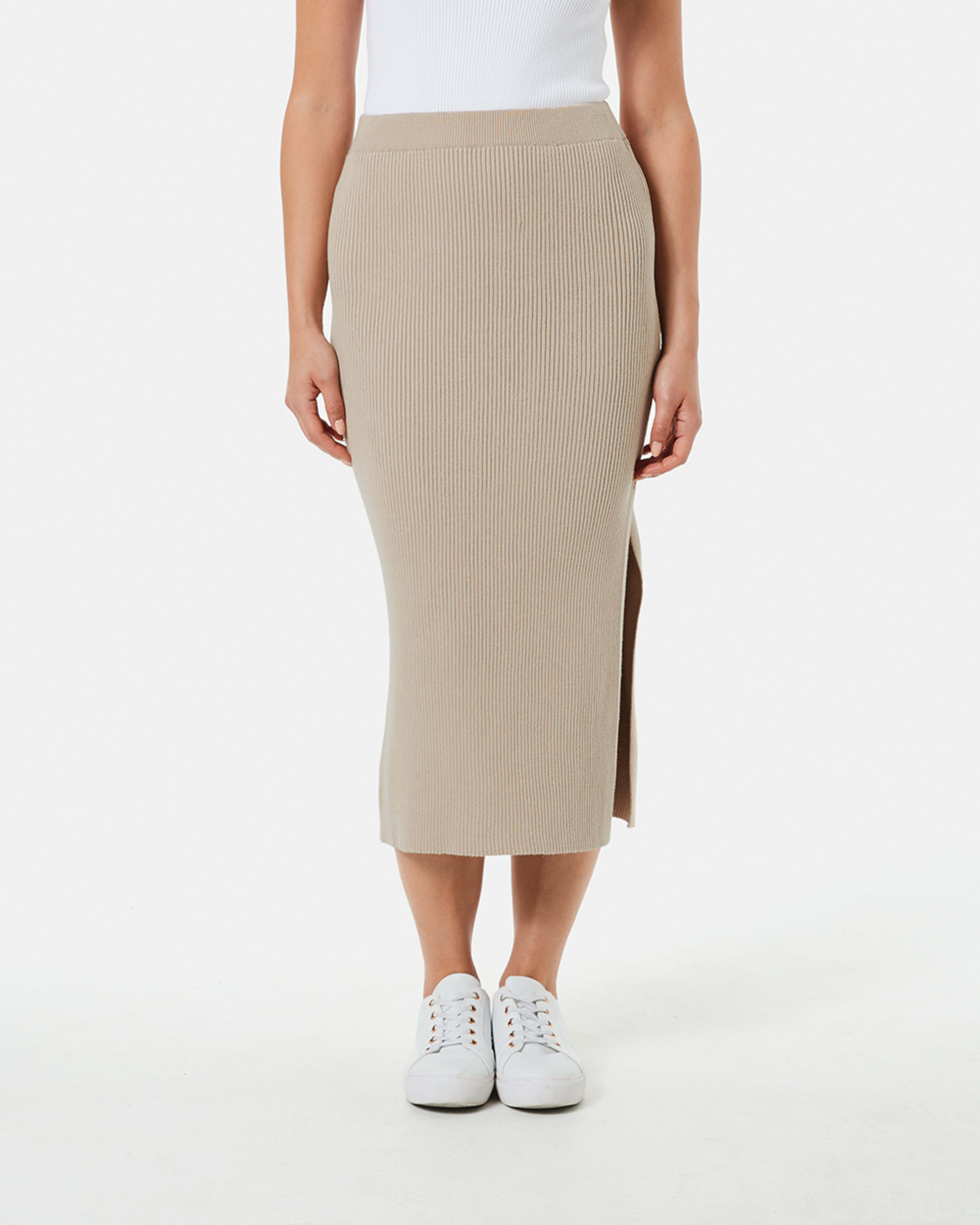 Rib Column Skirt - Kmart