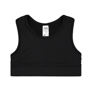 Kmart Active Womens Seamfree Crop Top-Black Size: 10