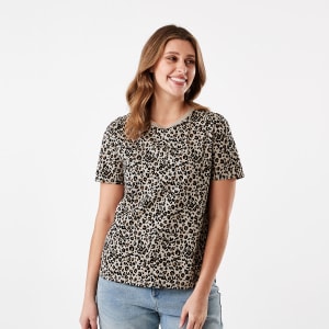 kmart leopard print shirt