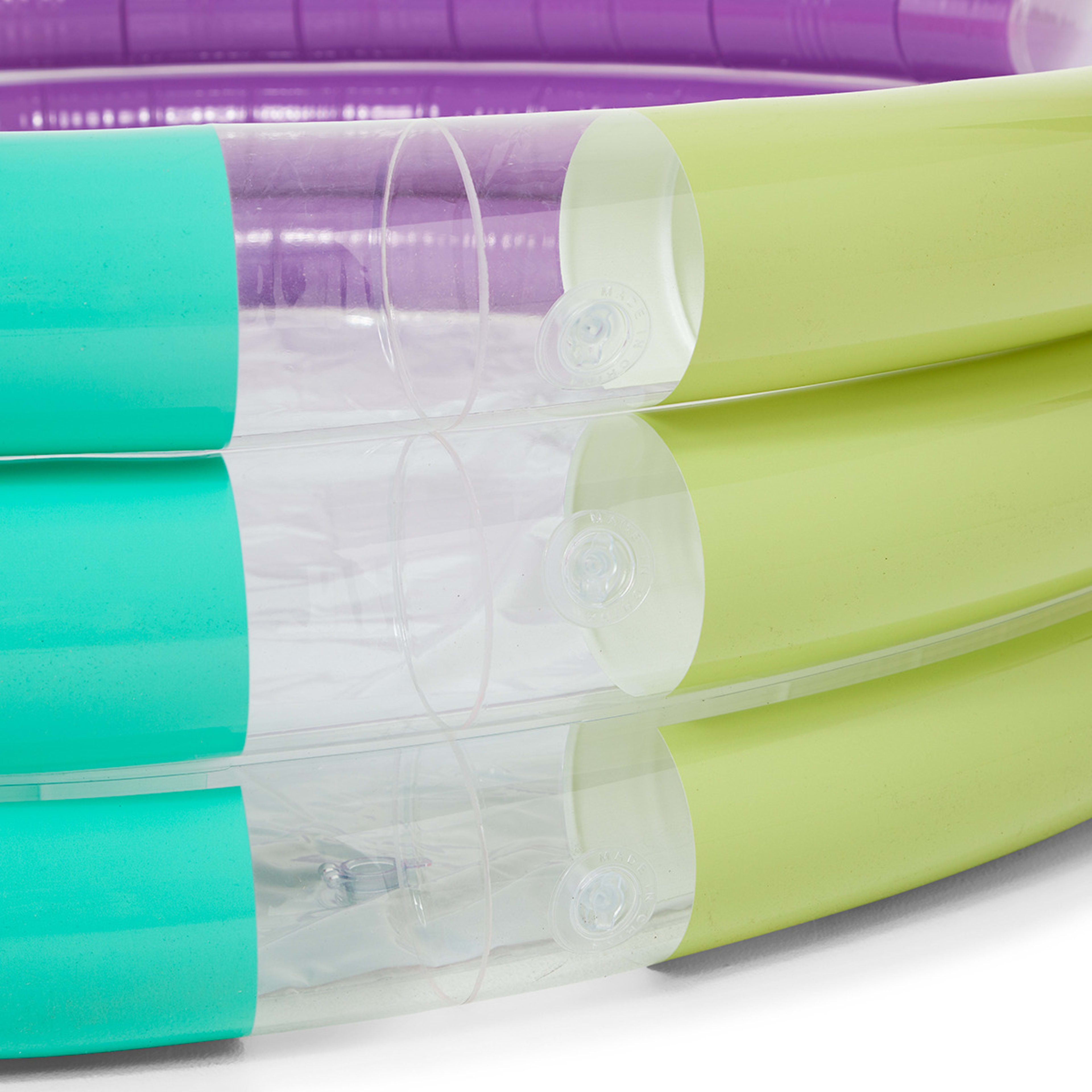 Inflatable 3 Ring Pool Colour Panel Kmart NZ