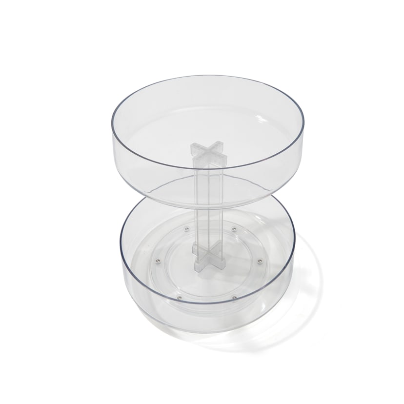 2 Tier Round Turntable Kmart