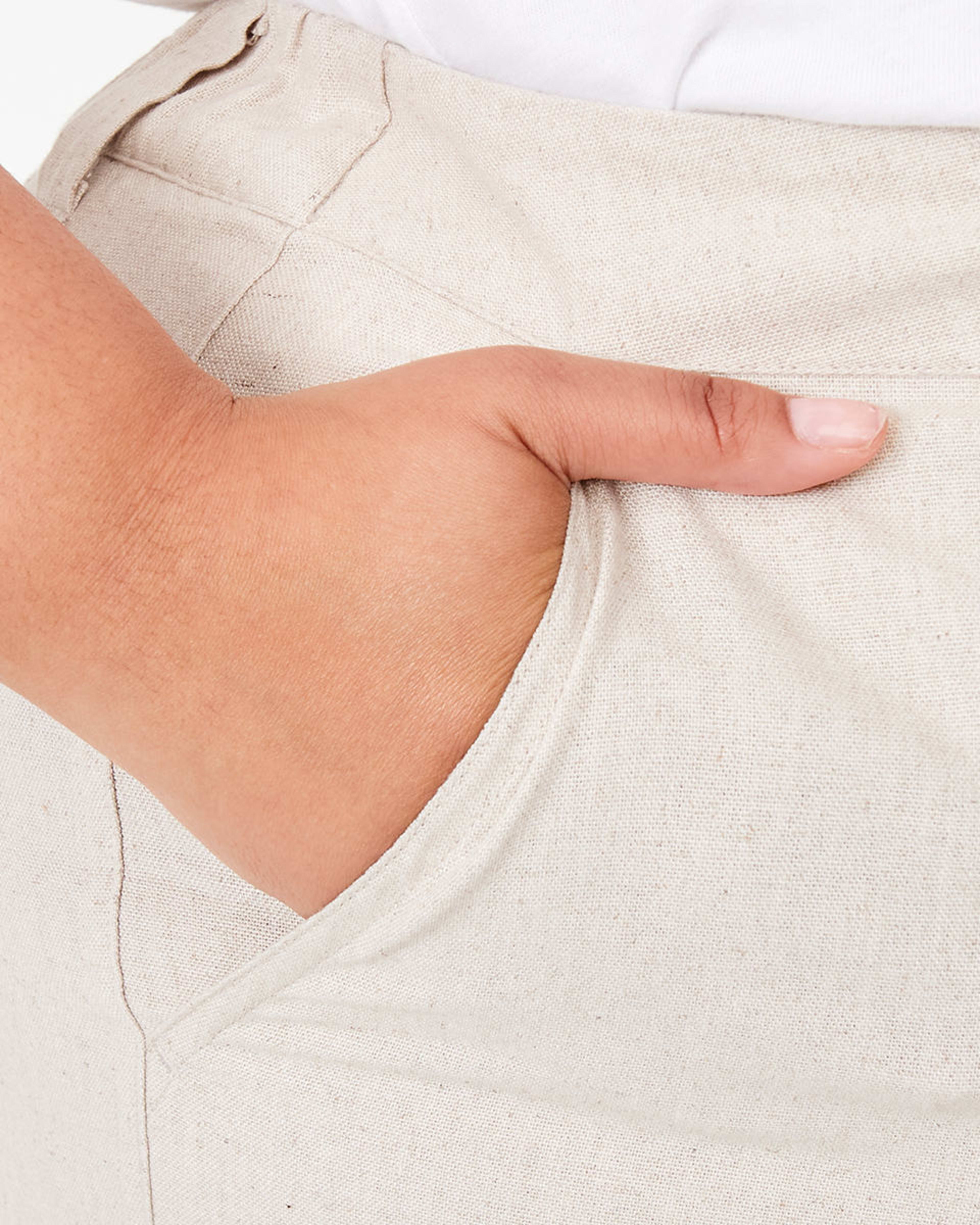 5 Curve Relaxed Cargo Pants Natural, 5 of 6