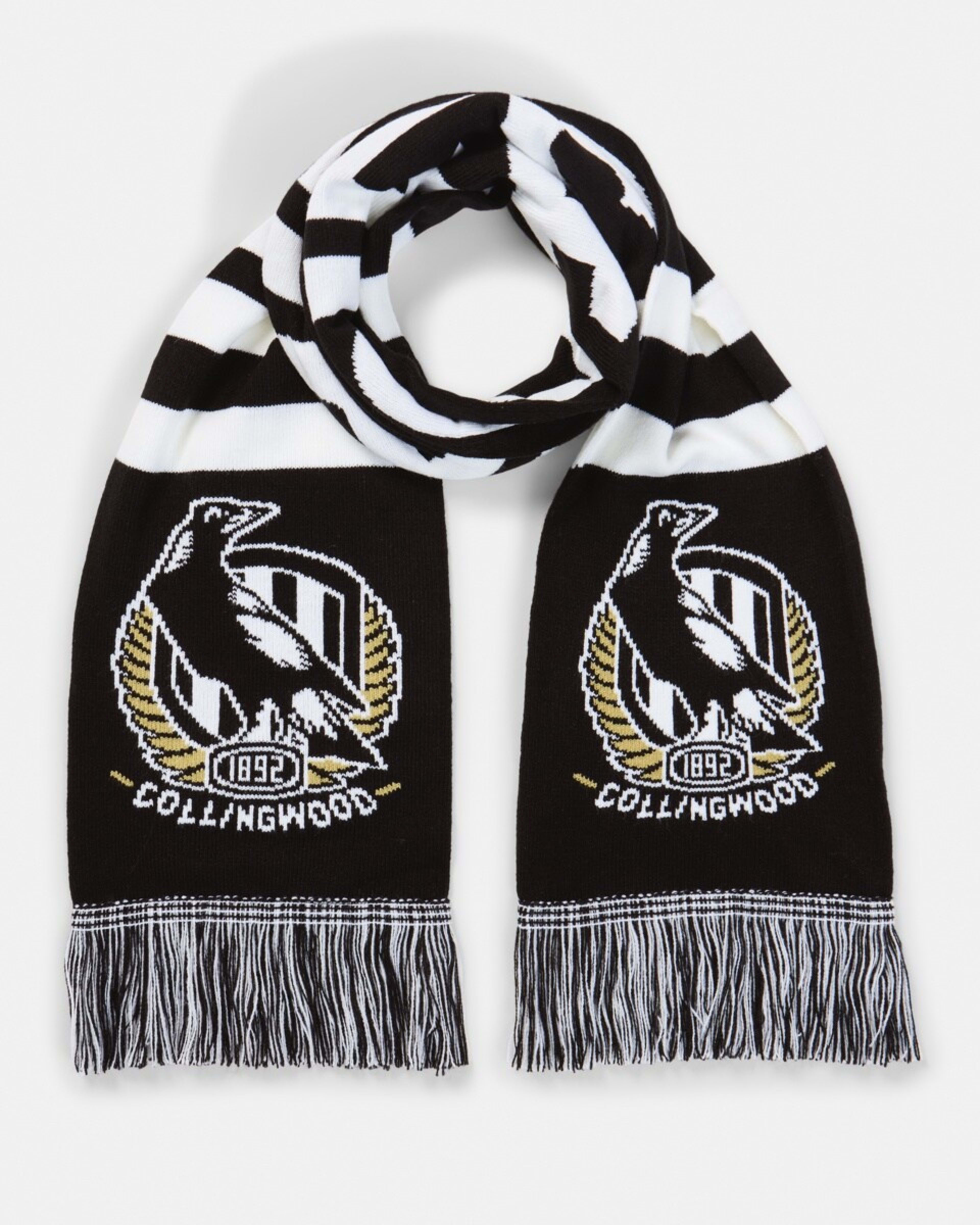 1 Official AFL Adult Scarf Collwood, 1 of 4