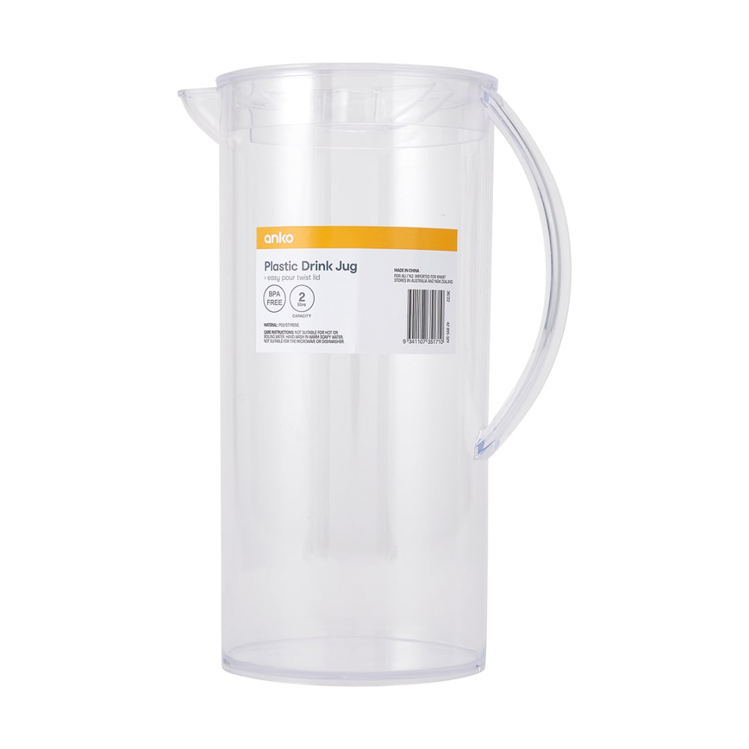 2L Plastic Drink Jug Kmart