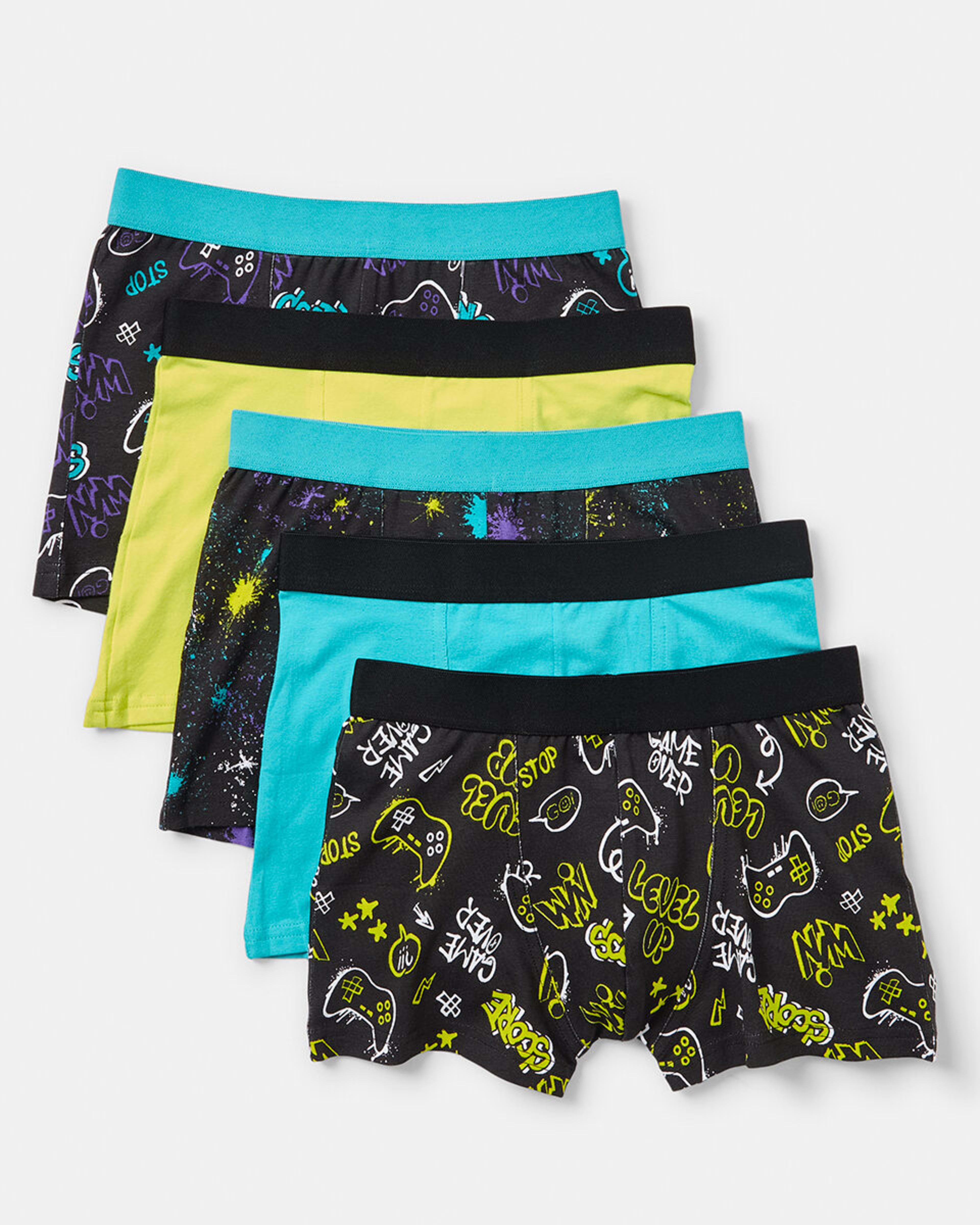 1 5 Pack Print Trunks GRAFFITI GAMING, 1 of 8