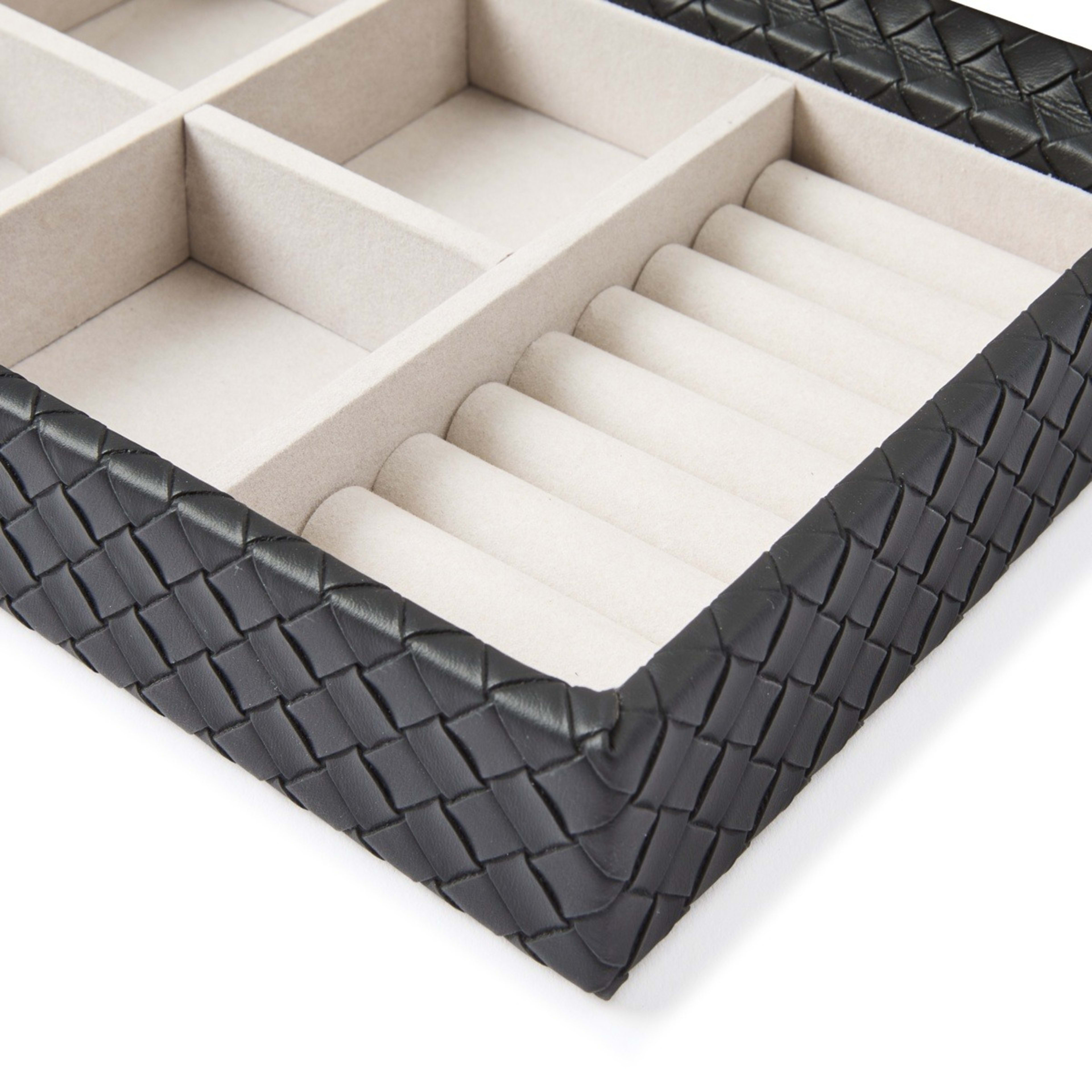 7 Weave Jewellery Storage - Black, 7 of 7