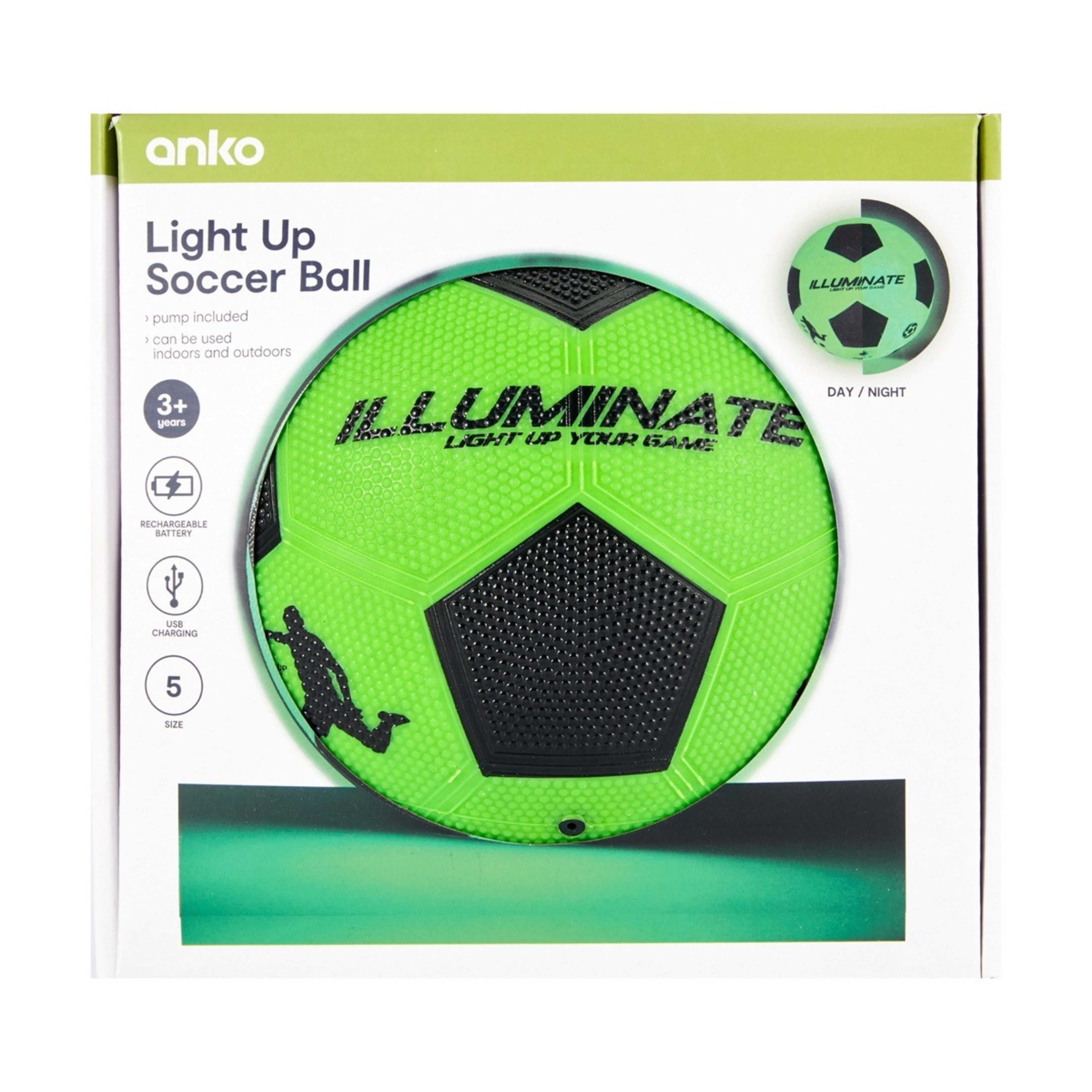 7 Light Up Basketball - Size 5, Green, 7 of 8