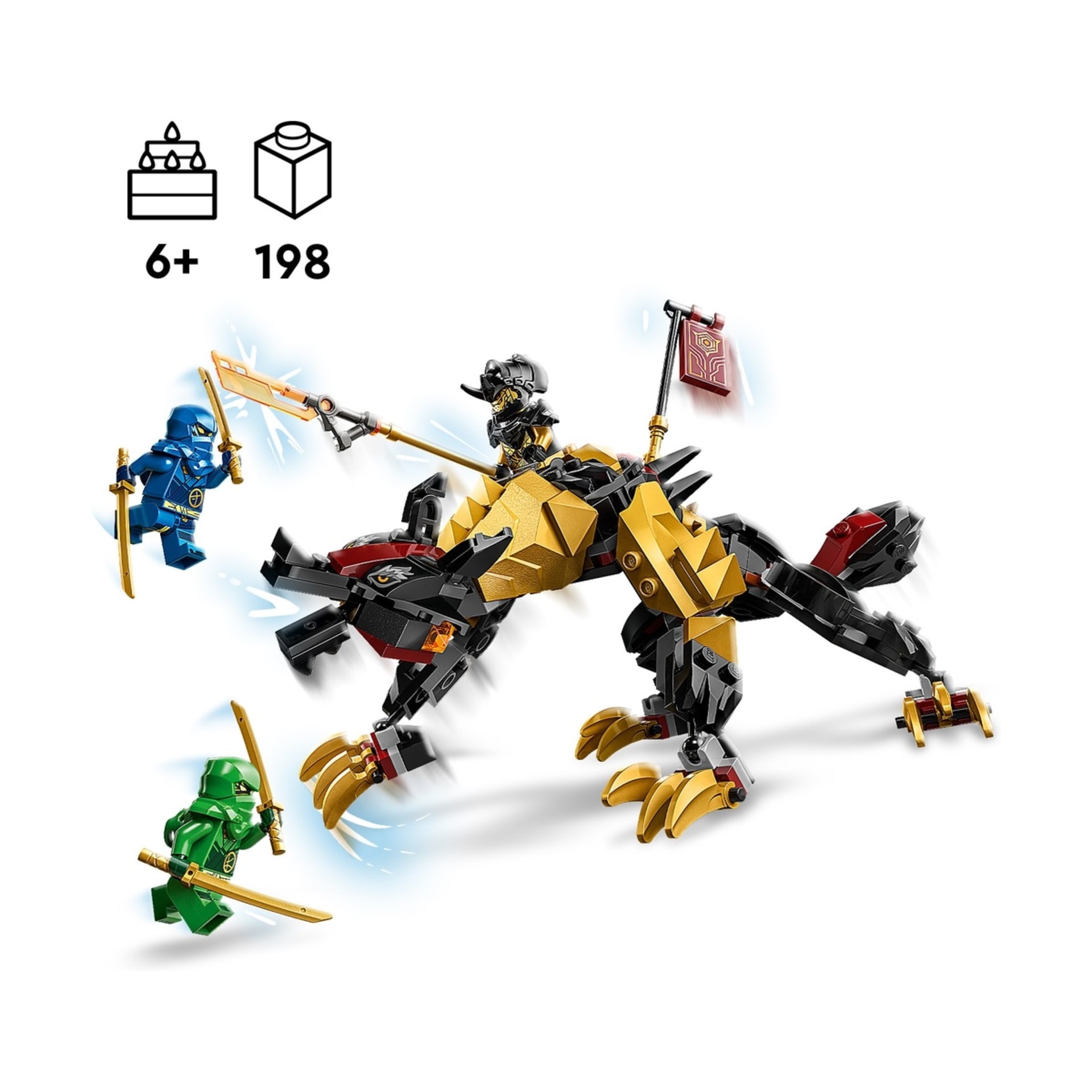 Lego Ninjago Imperium Dragon Hunter Hound 71790 Kmart