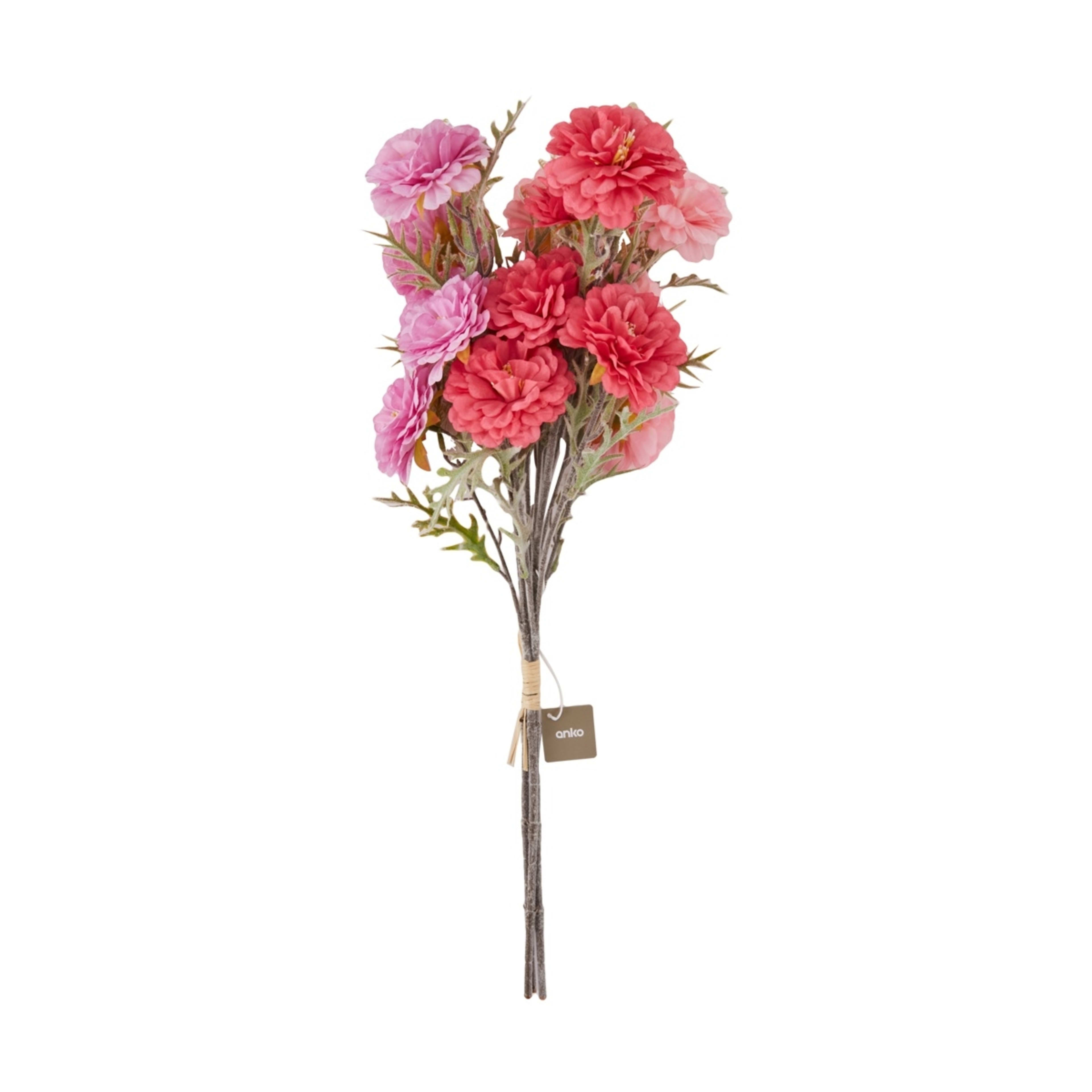 4 Artificial Bright Pom Pom Bunch, 4 of 4