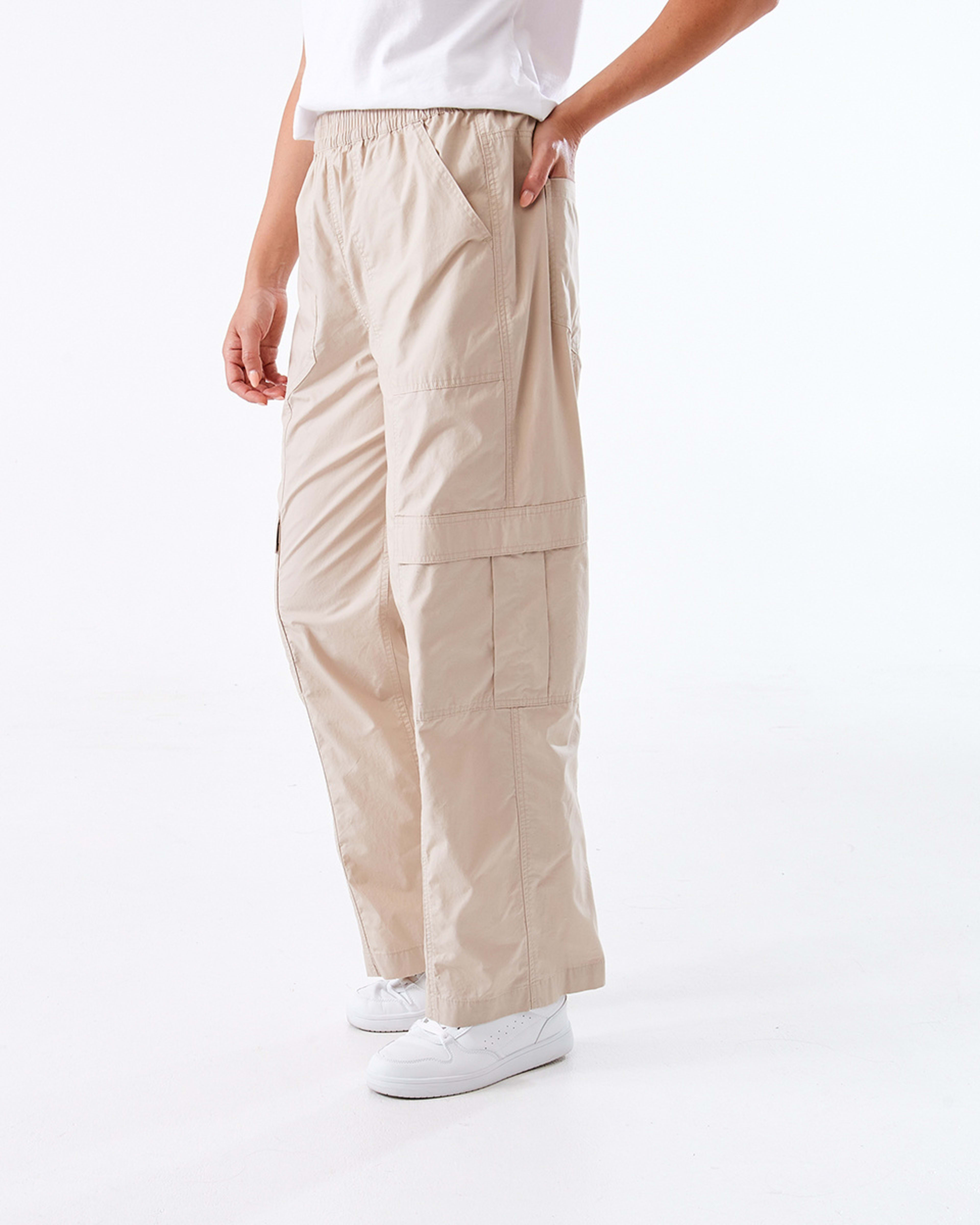 2 Pull On Cargo Pants Ash Beige, 2 of 6