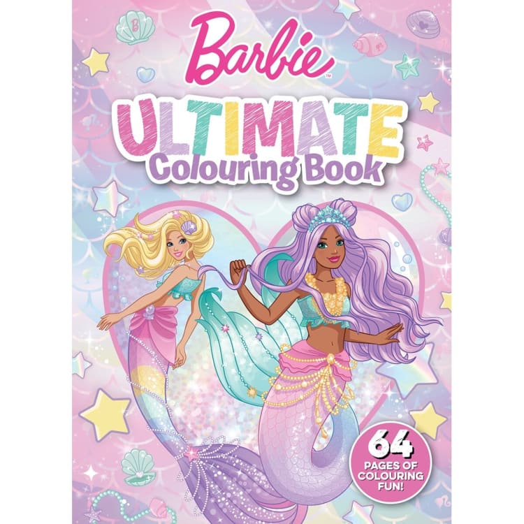 Barbie Ultimate Colouring Book - Kmart