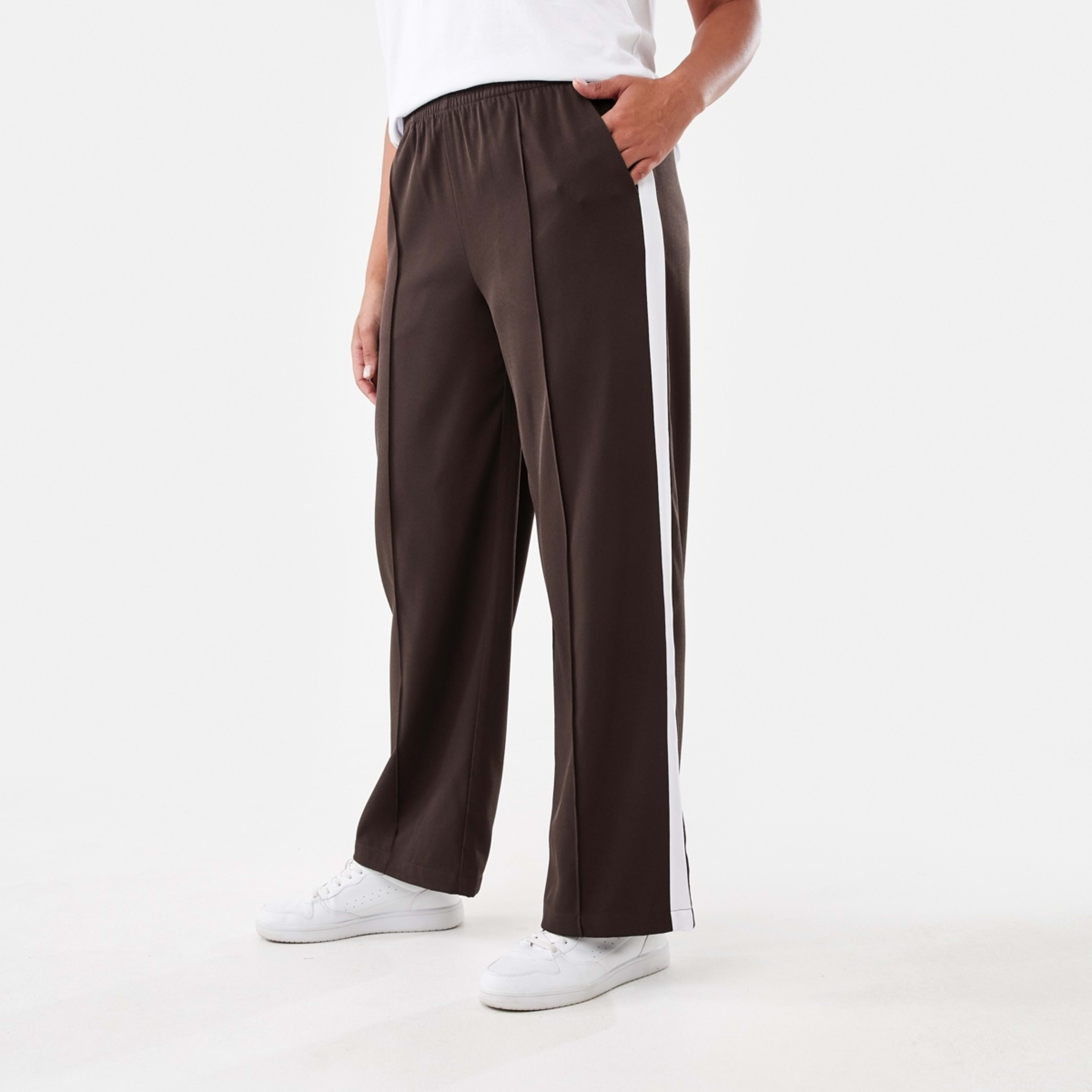 2 Side Stripe Pants Melted Chocolate, 2 of 6