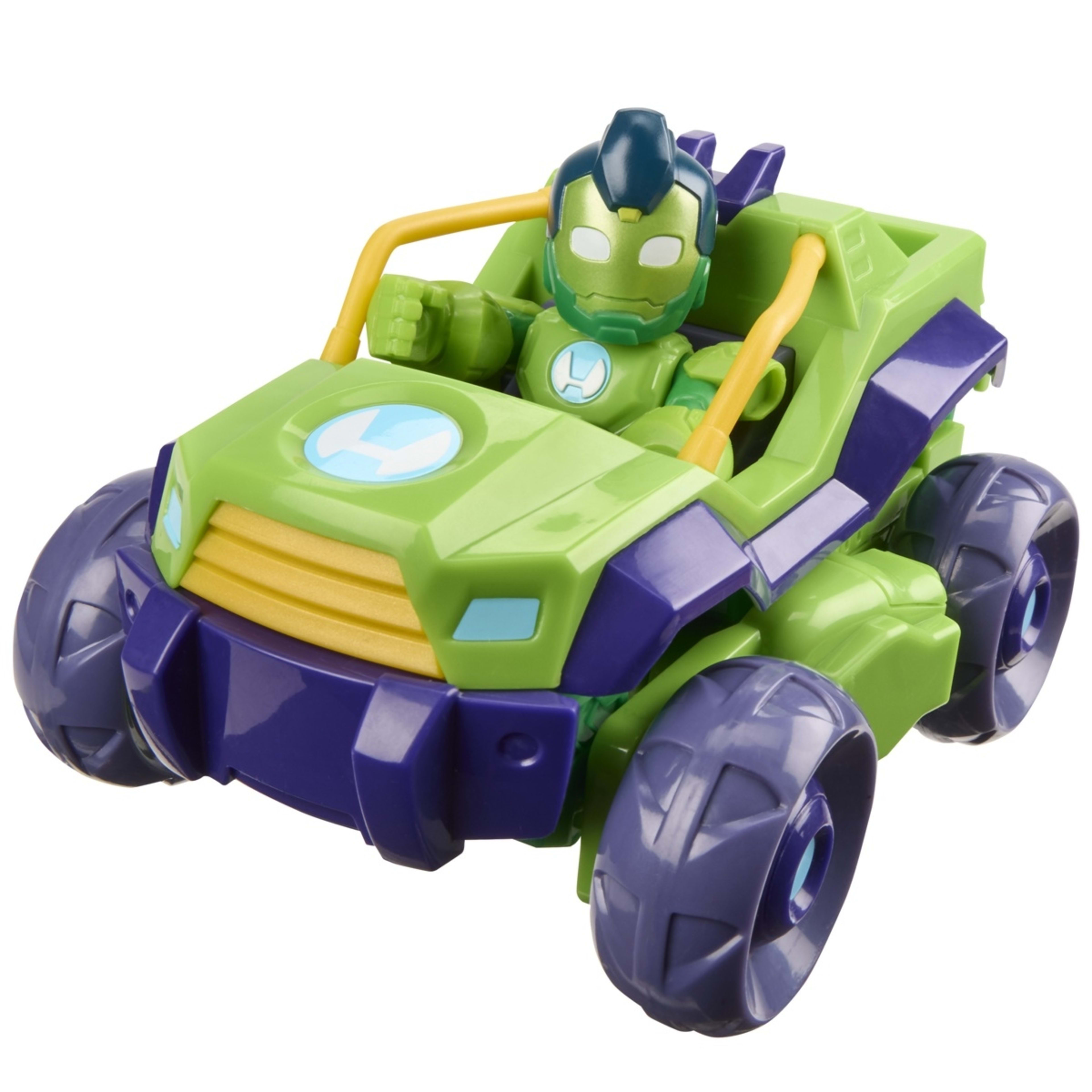 4 Disney Junior Marvel Iron Man and His Awesome Friends 2-In-1 Mech Suit and Vehicle Set - Assorted, 4 of 5