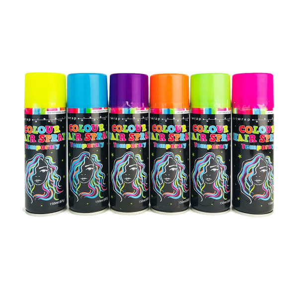 Temporary Hair Colour Spray 150ml - Assorted - Kmart Temporary Hair Colour Spray 150ml - Assorted - Kmart