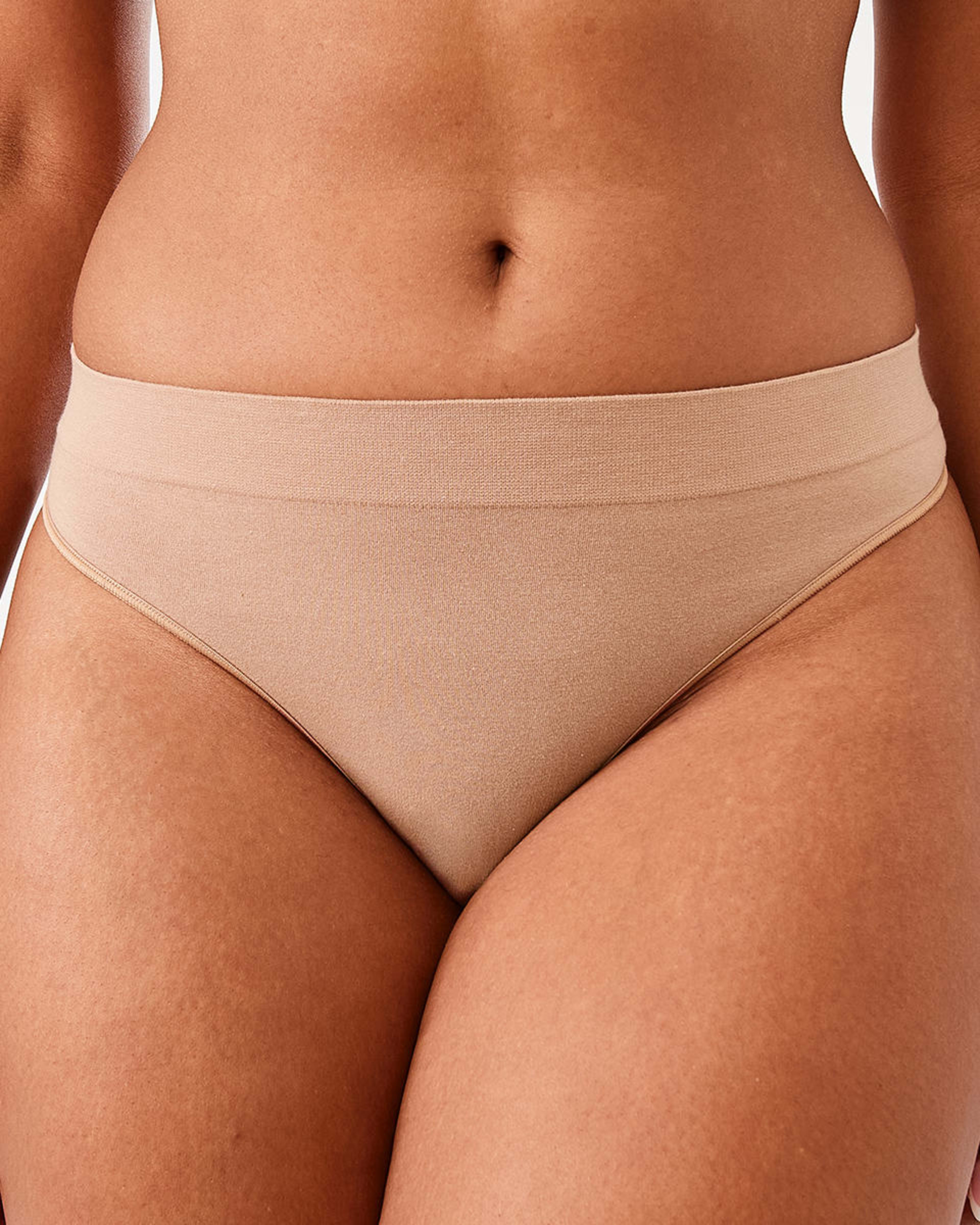 4 3 Pack Seamfree Cotton G-String Briefs BALLERINA, SACHET PINK, SOFT CLAY, 4 of 8