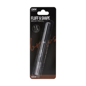 OXX Cosmetics Fluff & Shape Brow Pencil - Medium Brown - Kmart