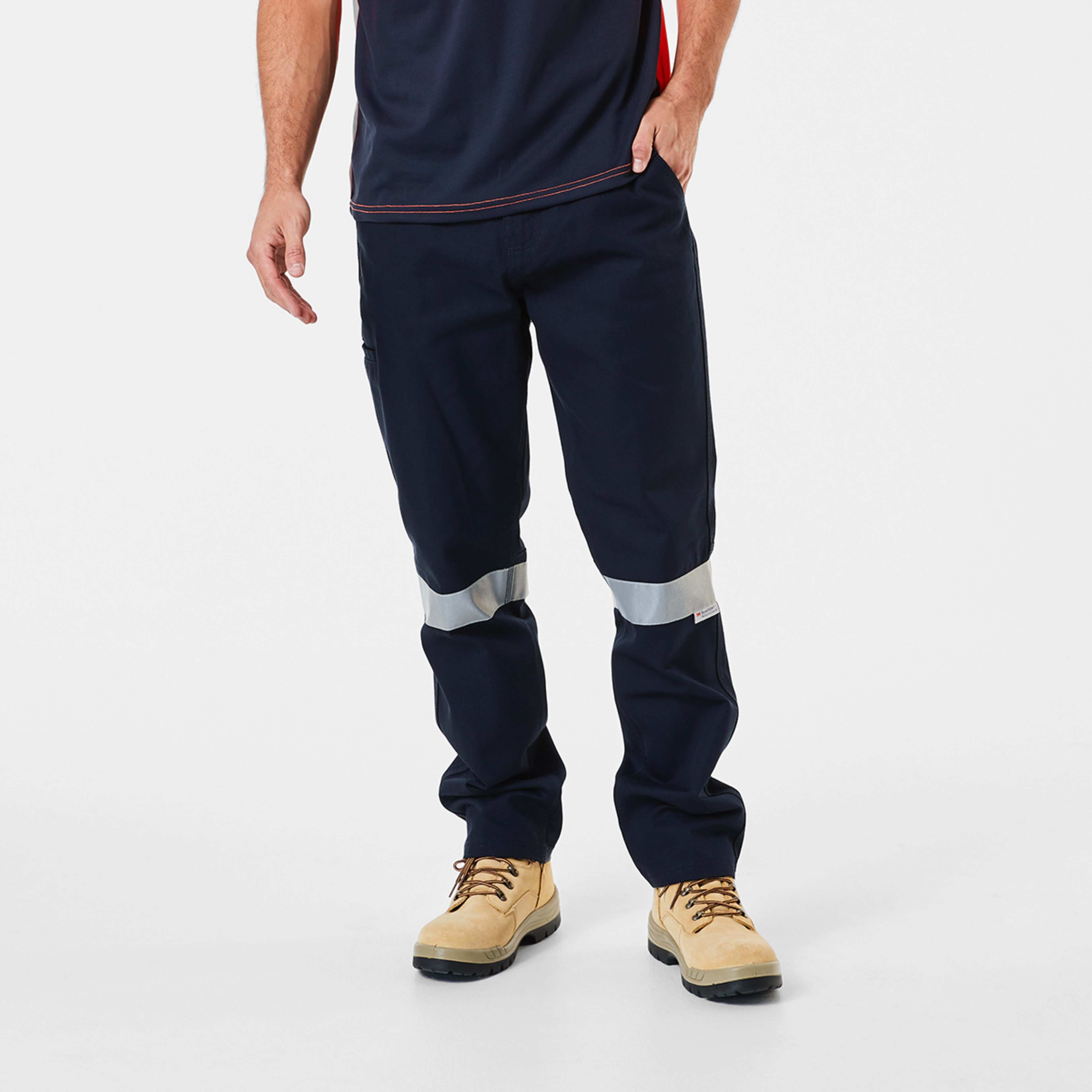 1 Workwear Pants Paris Blu, 1 of 6