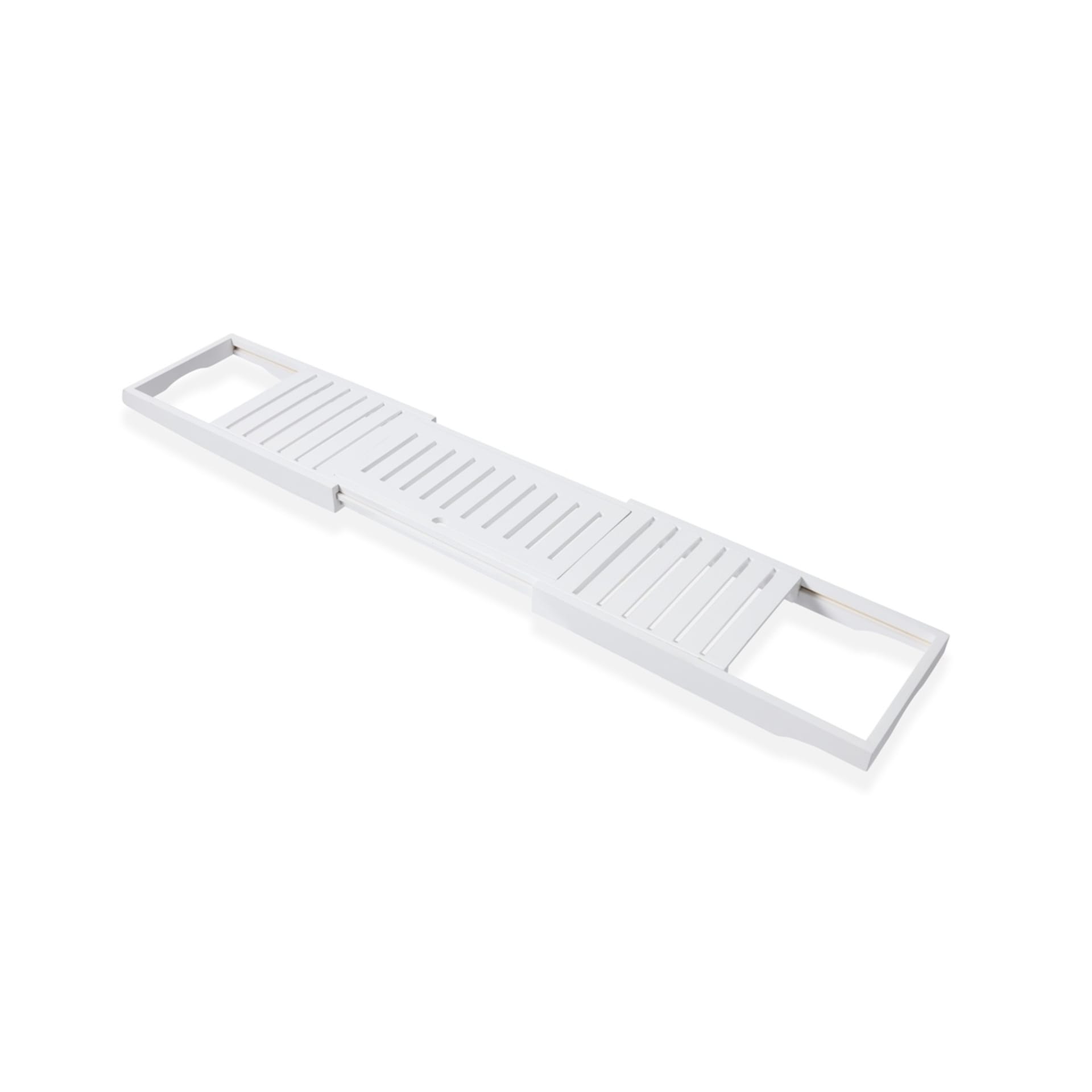 Adjustable Bath Caddy - White - Kmart