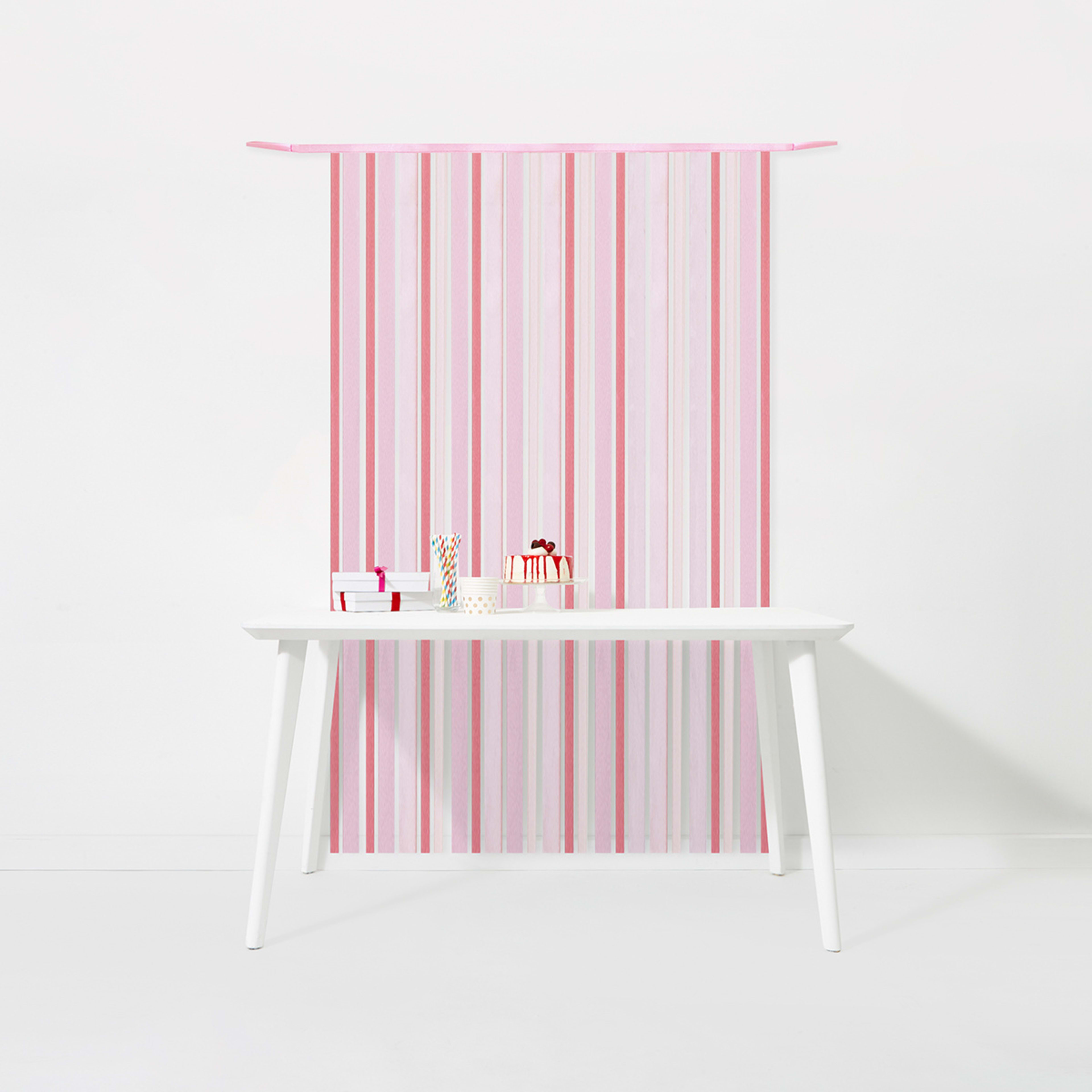 Fabric & Ribbon Backdrop Kmart